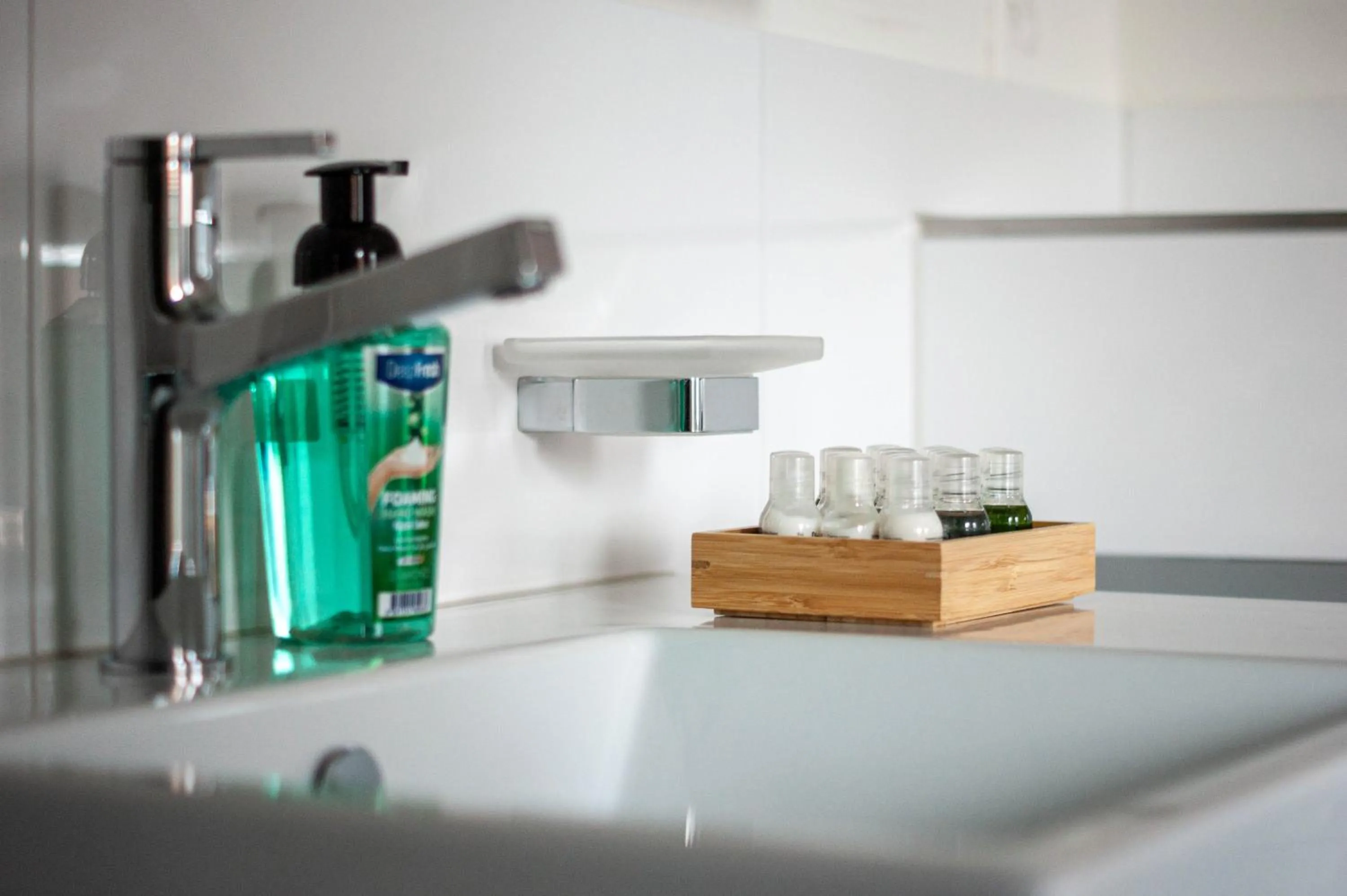 Bathroom in Budget rooms Pilatus - Alpnachstad