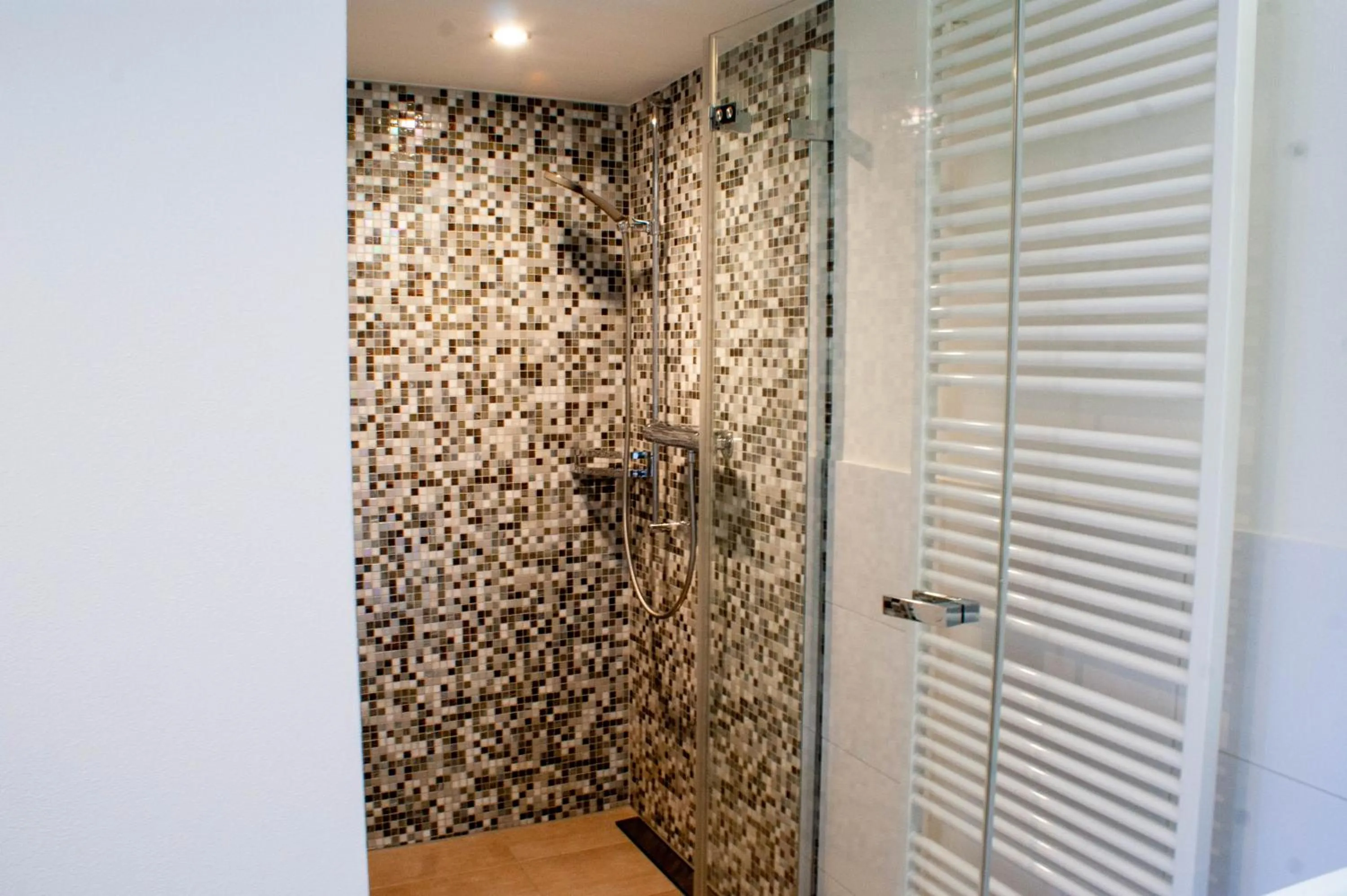 Bathroom in Budget rooms Pilatus - Alpnachstad