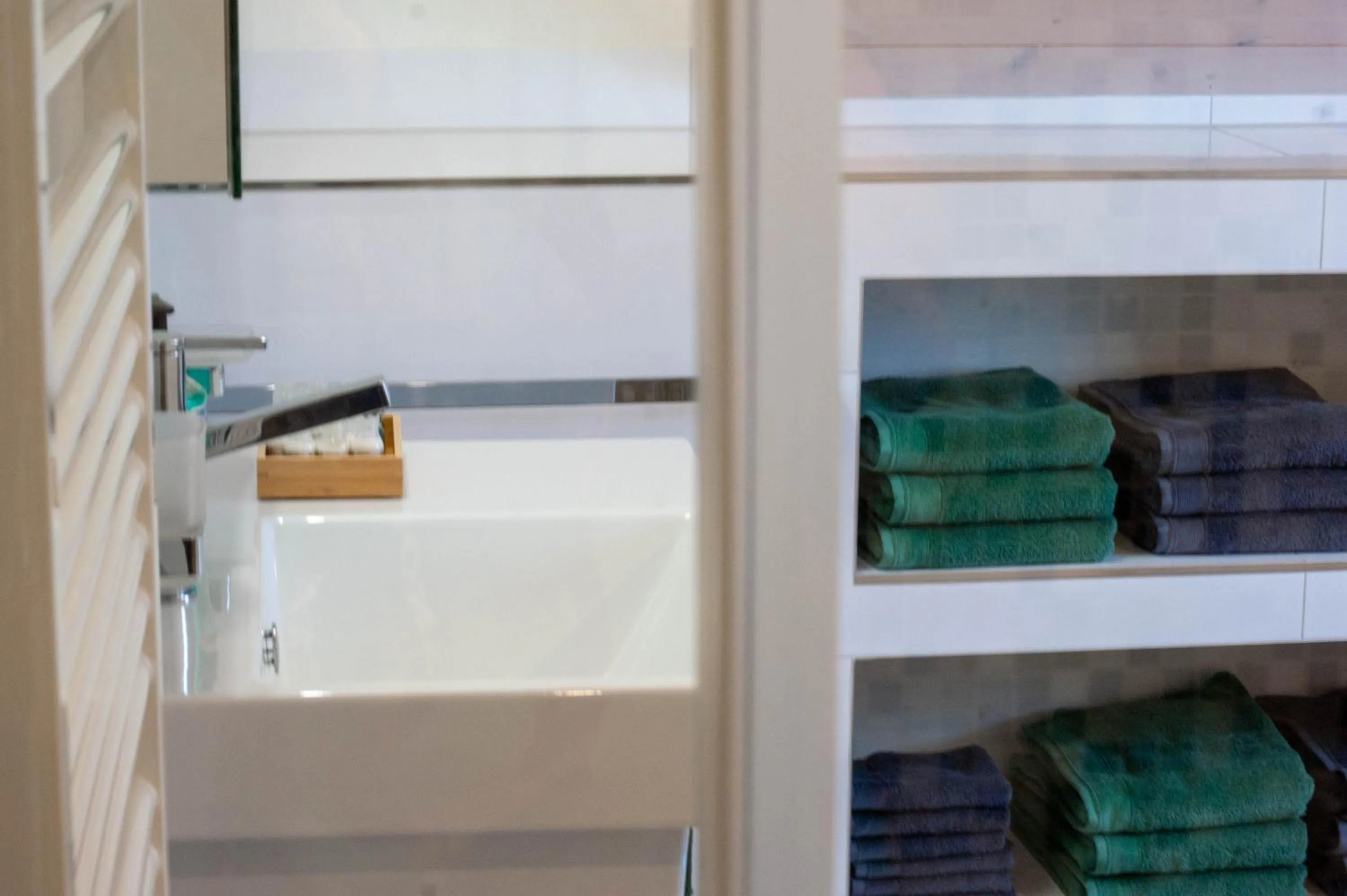 Bathroom in Budget rooms Pilatus - Alpnachstad