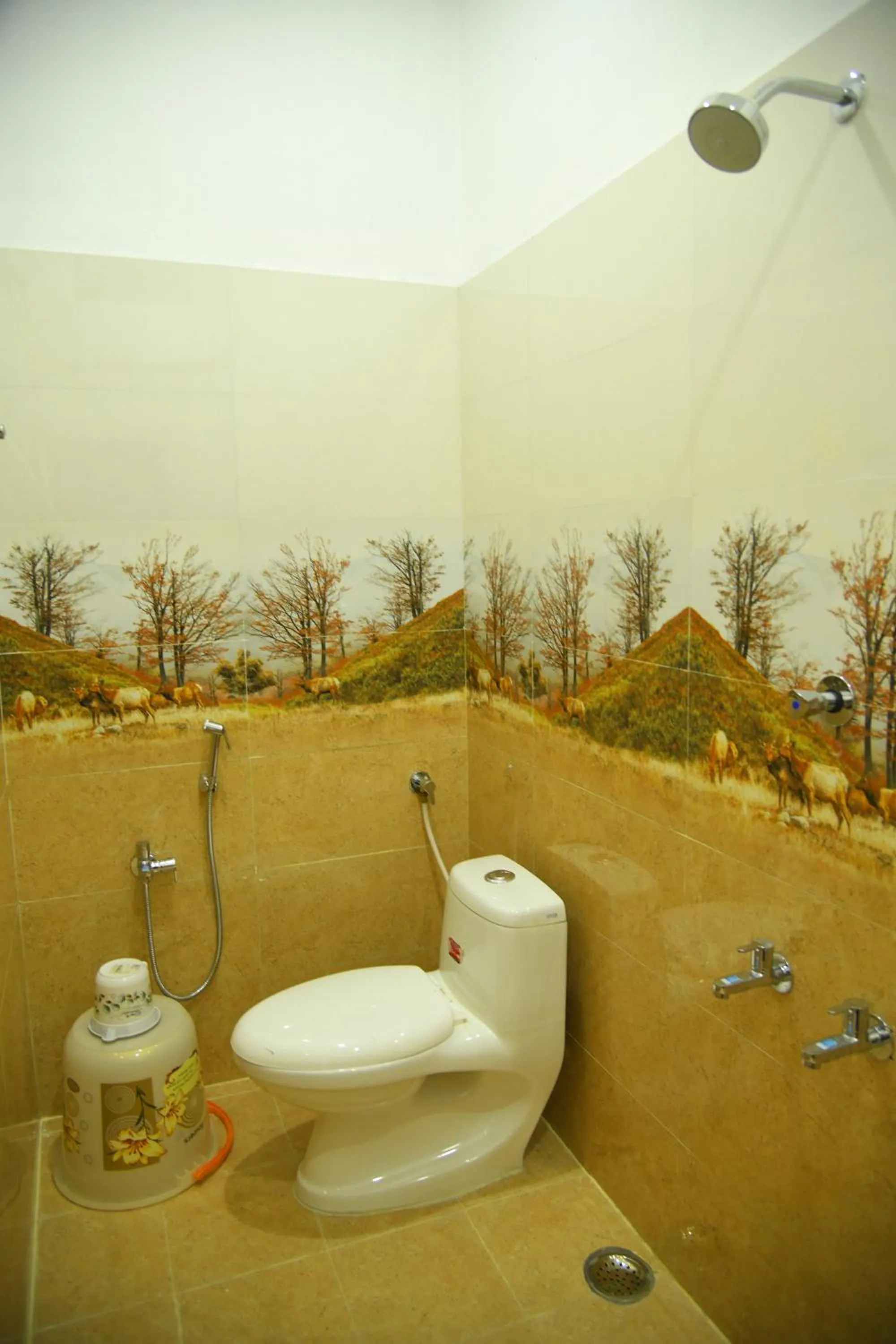 Bathroom in Sivamurugan residency