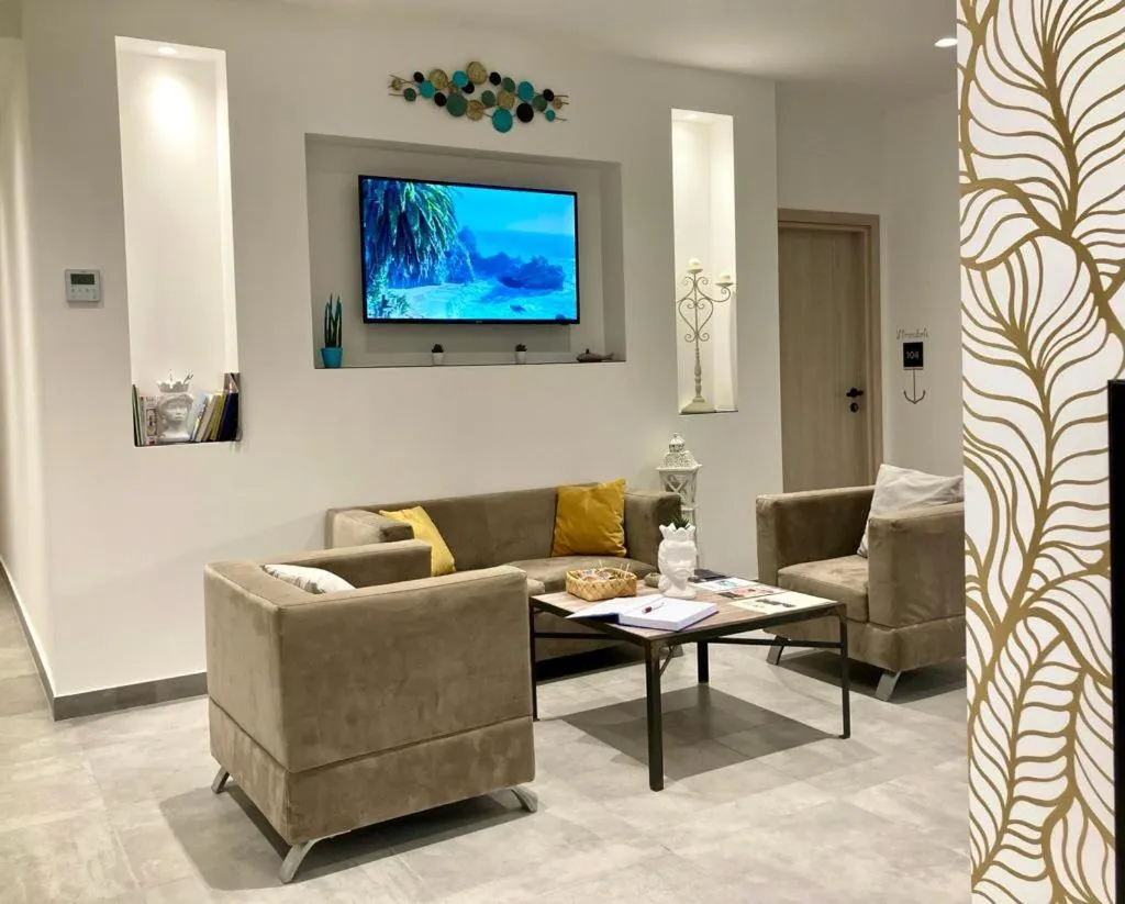 Lobby or reception in Hotel Portum