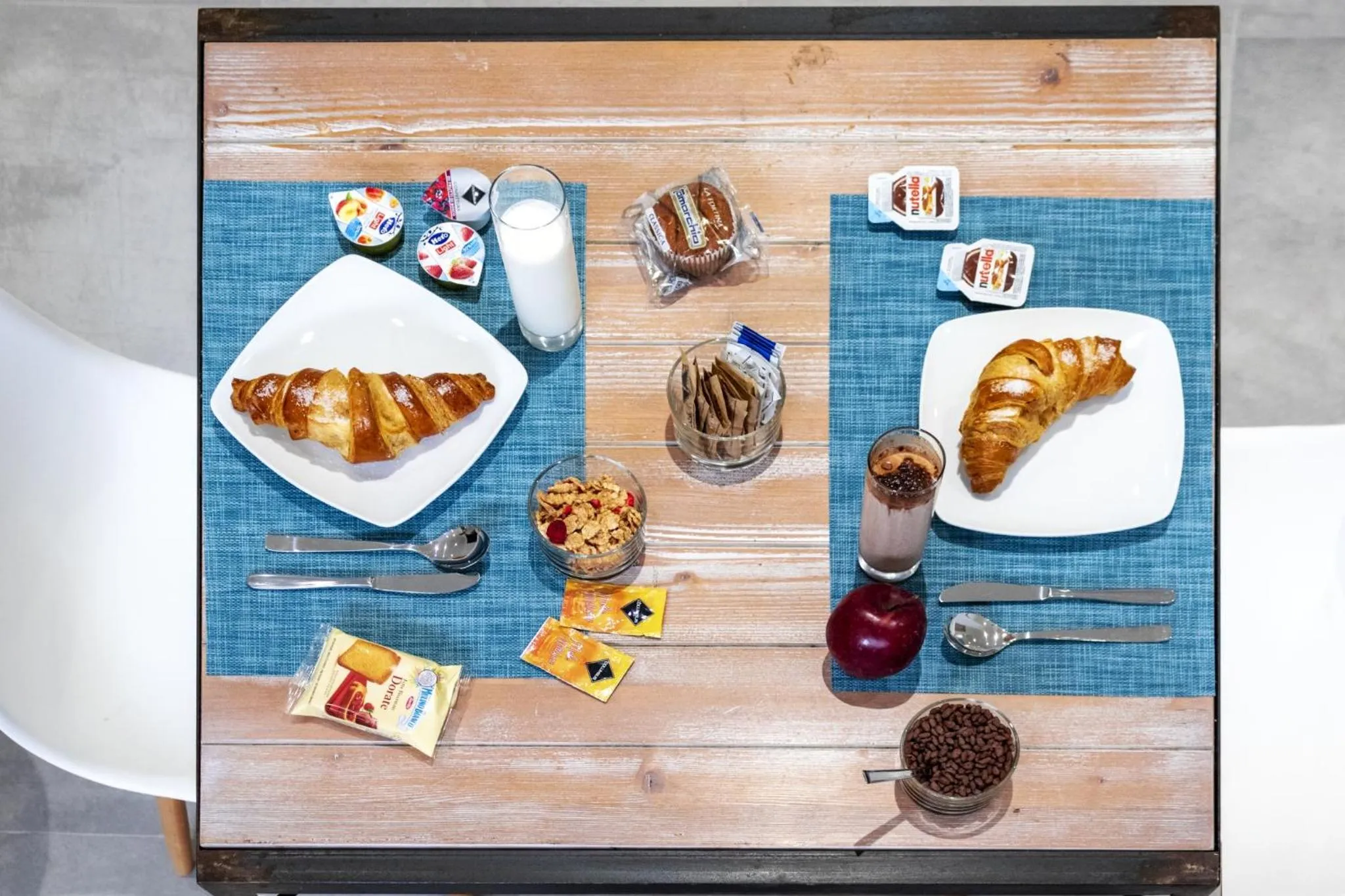 Food close-up in Hotel Portum