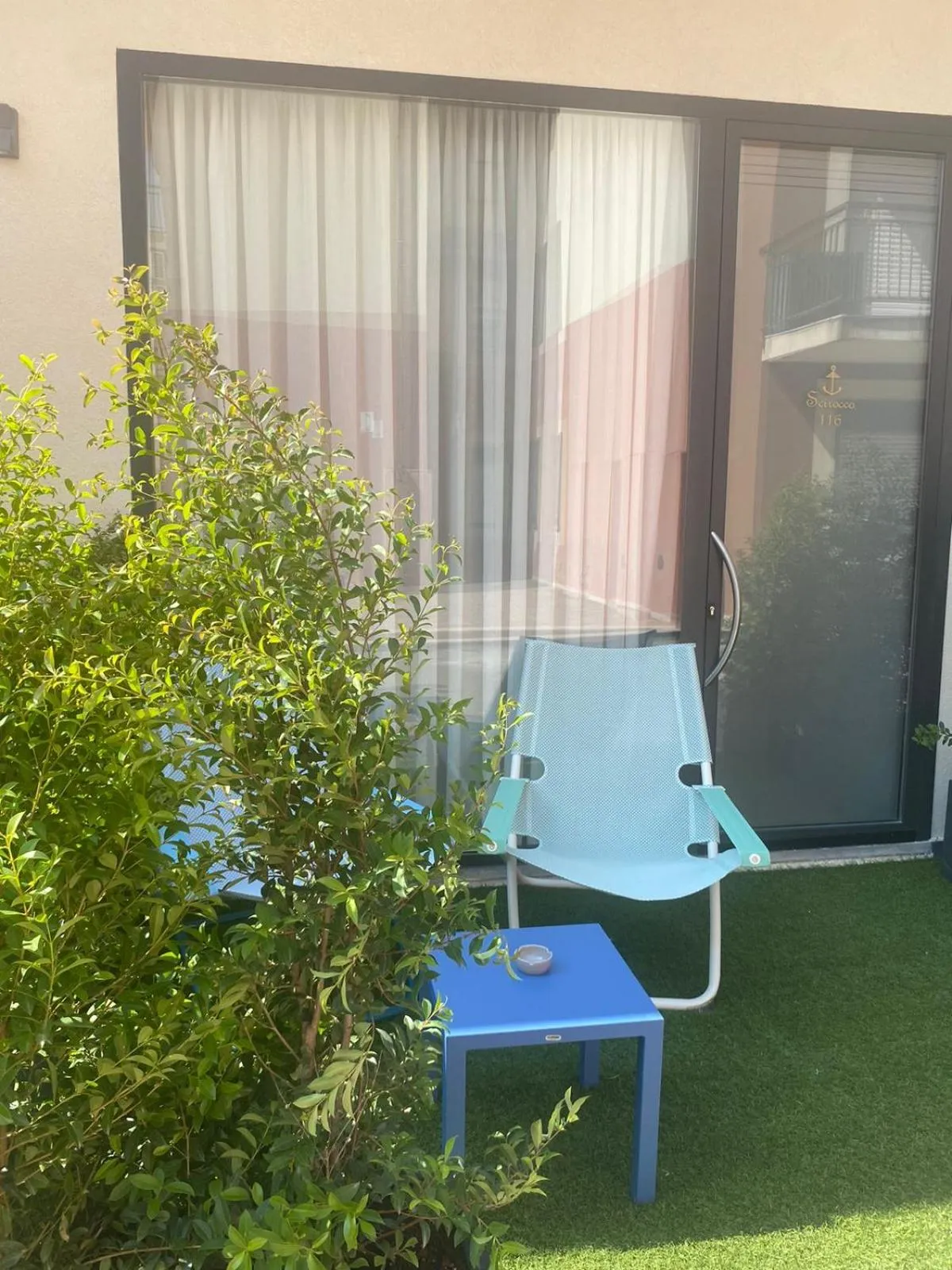 Patio in Hotel Portum