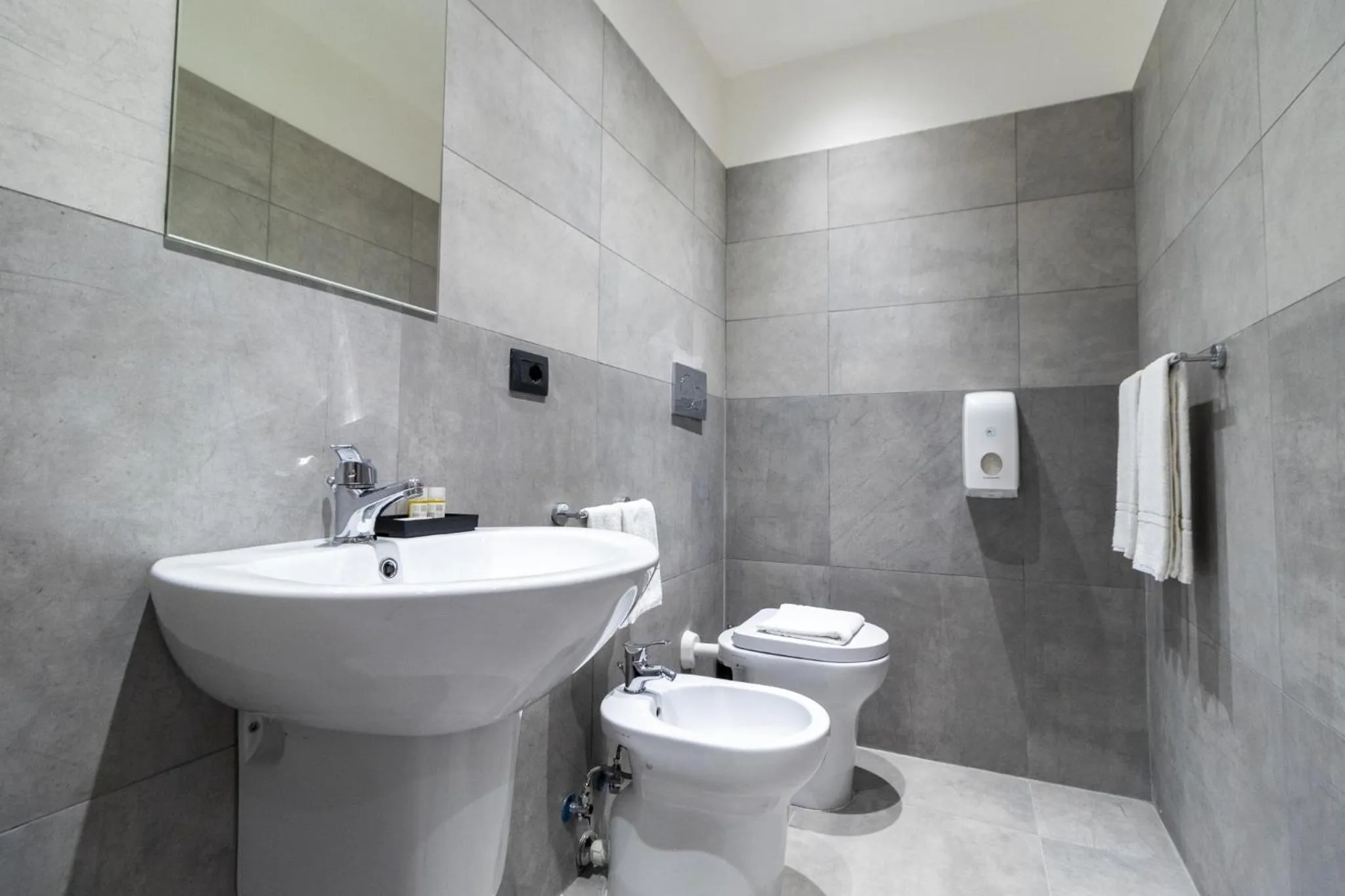 Bathroom in Hotel Portum