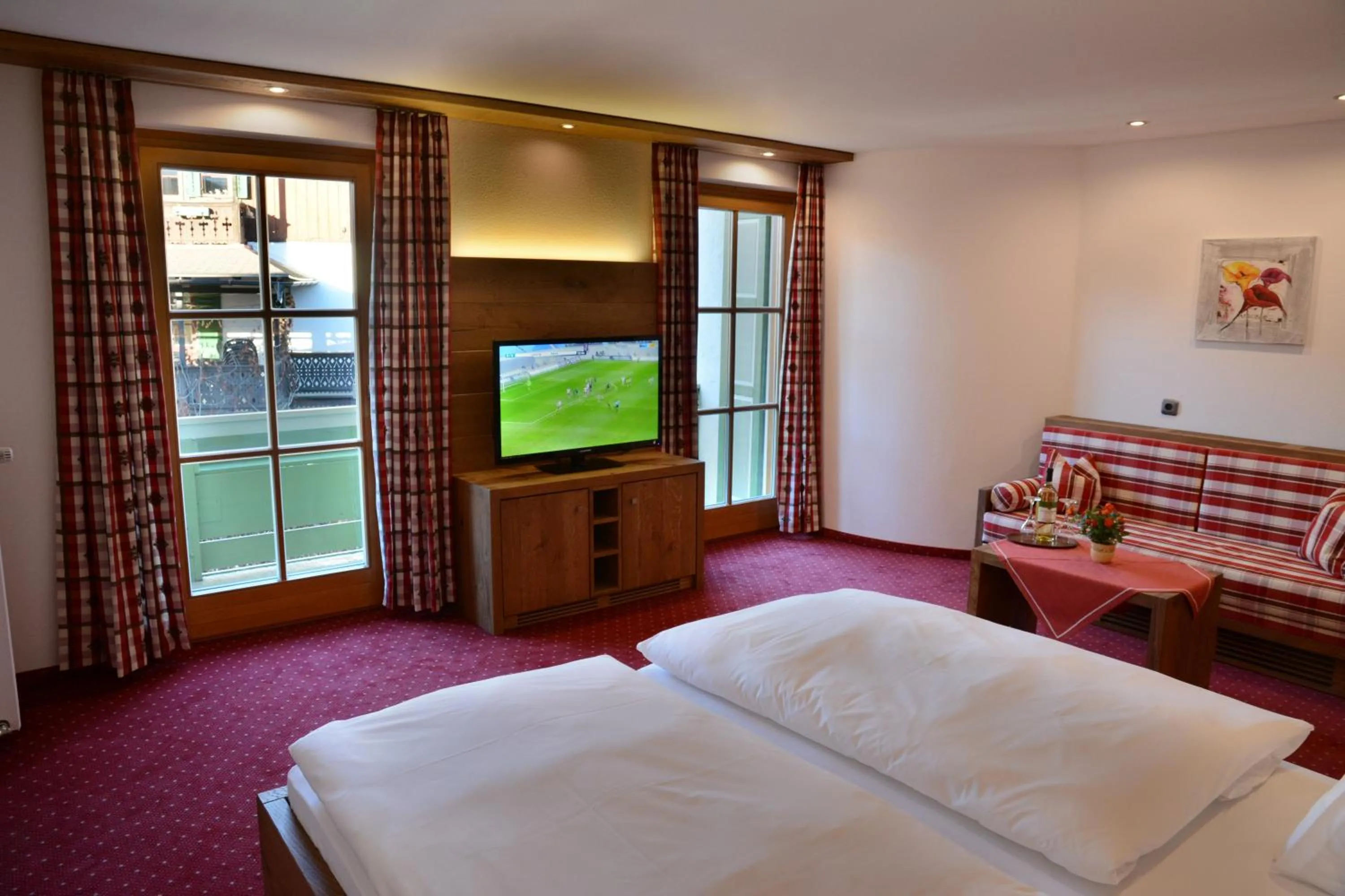 Photo of the whole room, Bed in Hotel Krone