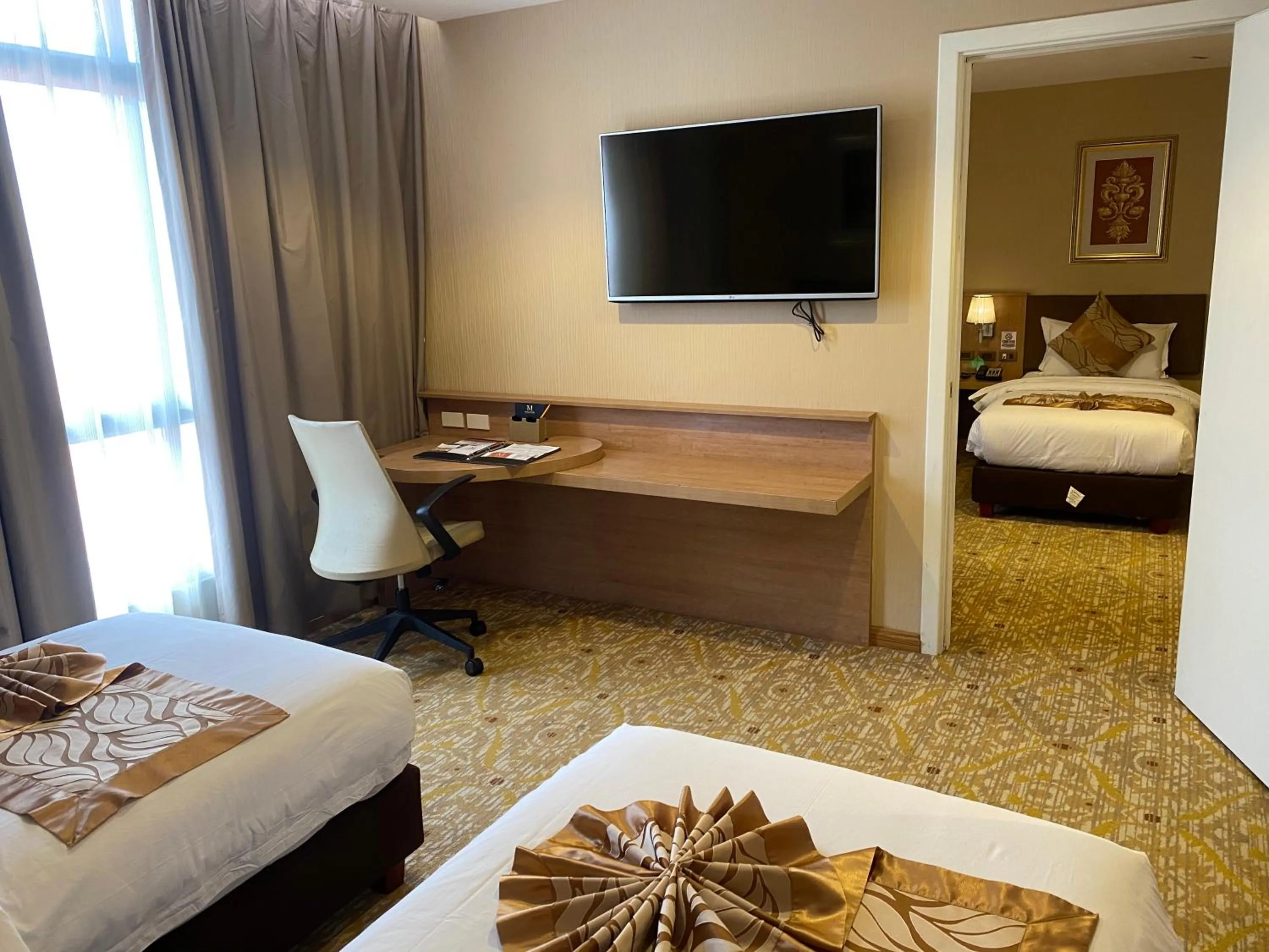 Bedroom, Bed in Marcian Garden Hotel