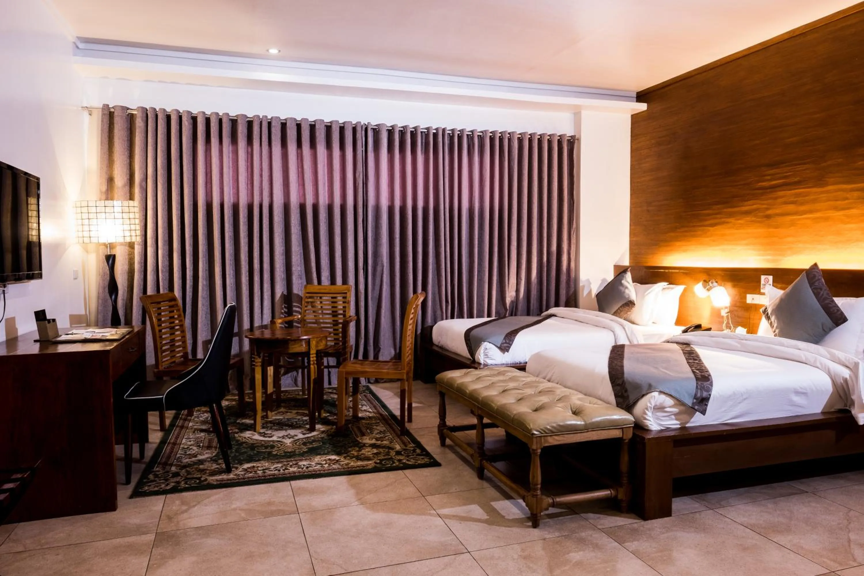 Bedroom, Bed in Marcian Garden Hotel