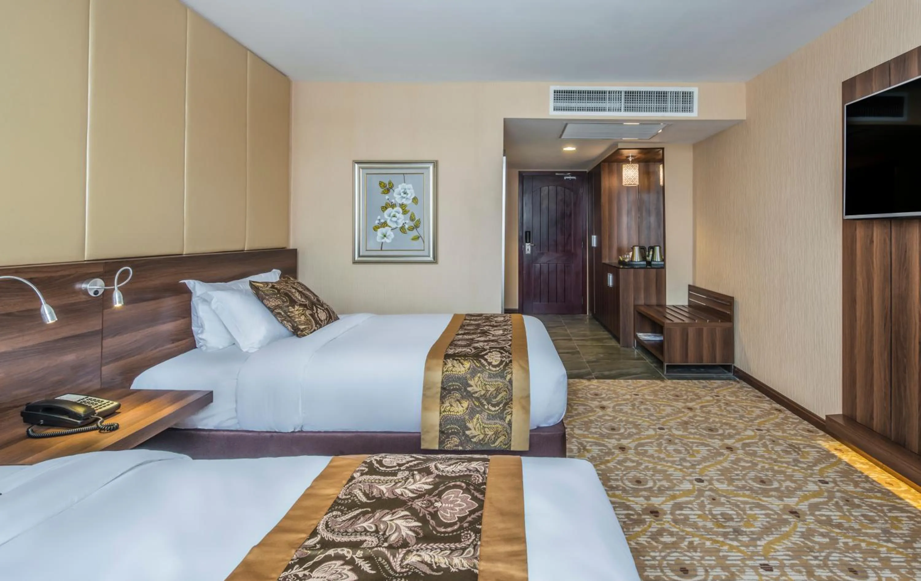 Bedroom, Bed in Marcian Garden Hotel