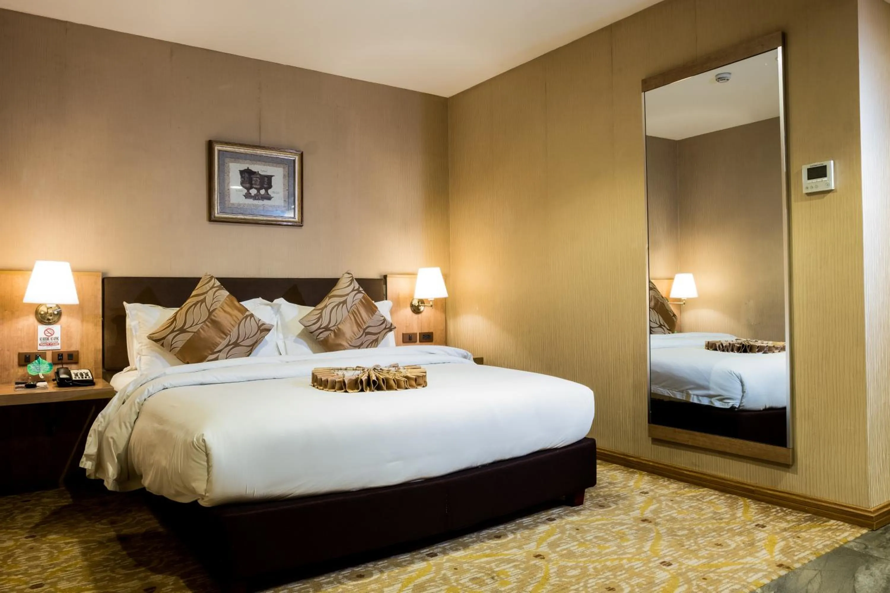 Bedroom, Bed in Marcian Garden Hotel
