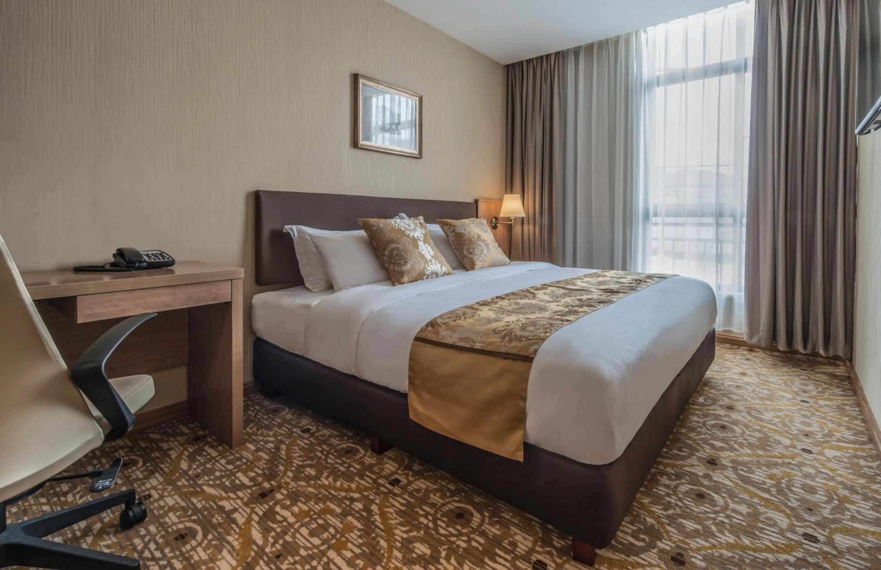 Bedroom, Bed in Marcian Garden Hotel