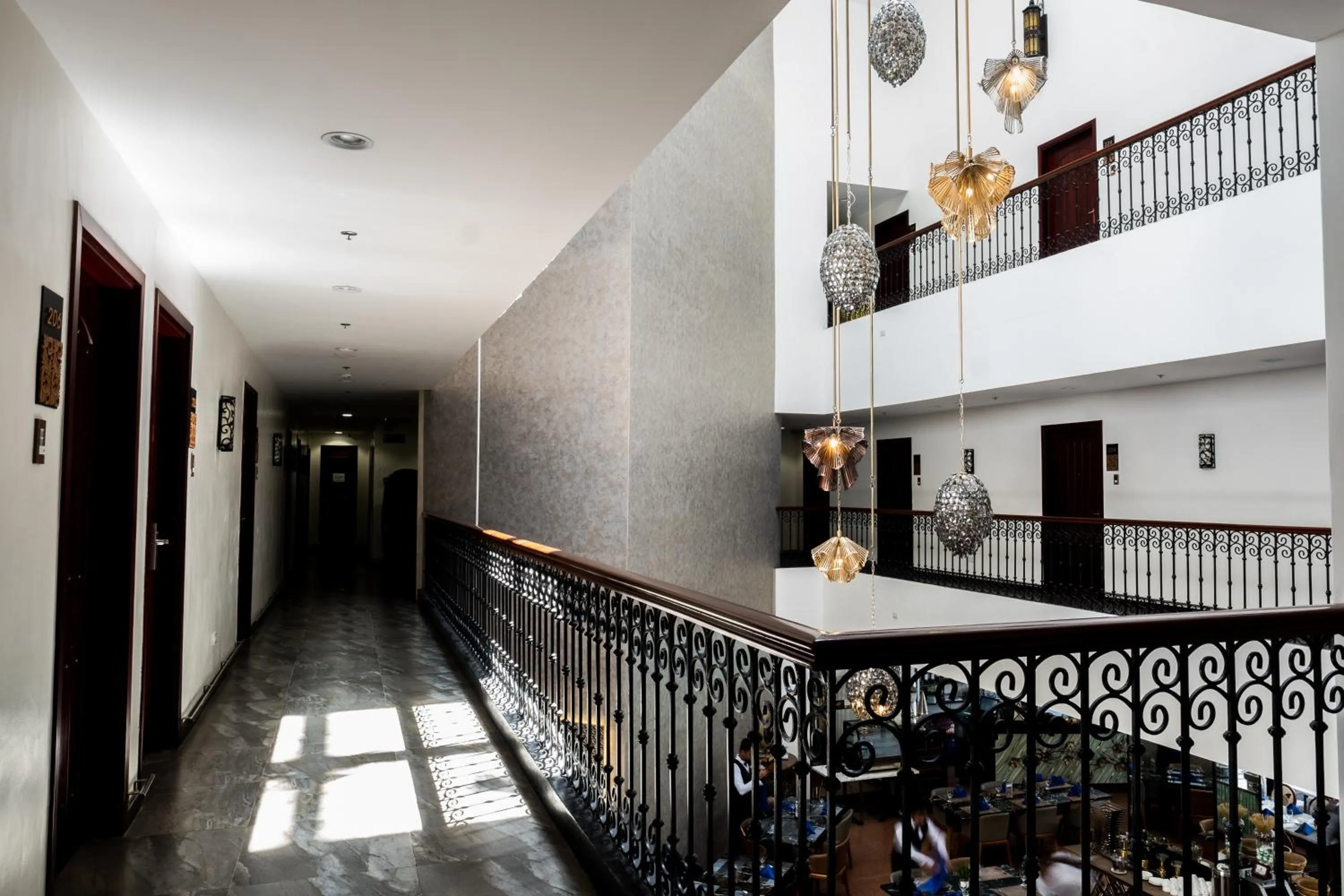 Area and facilities in Marcian Garden Hotel