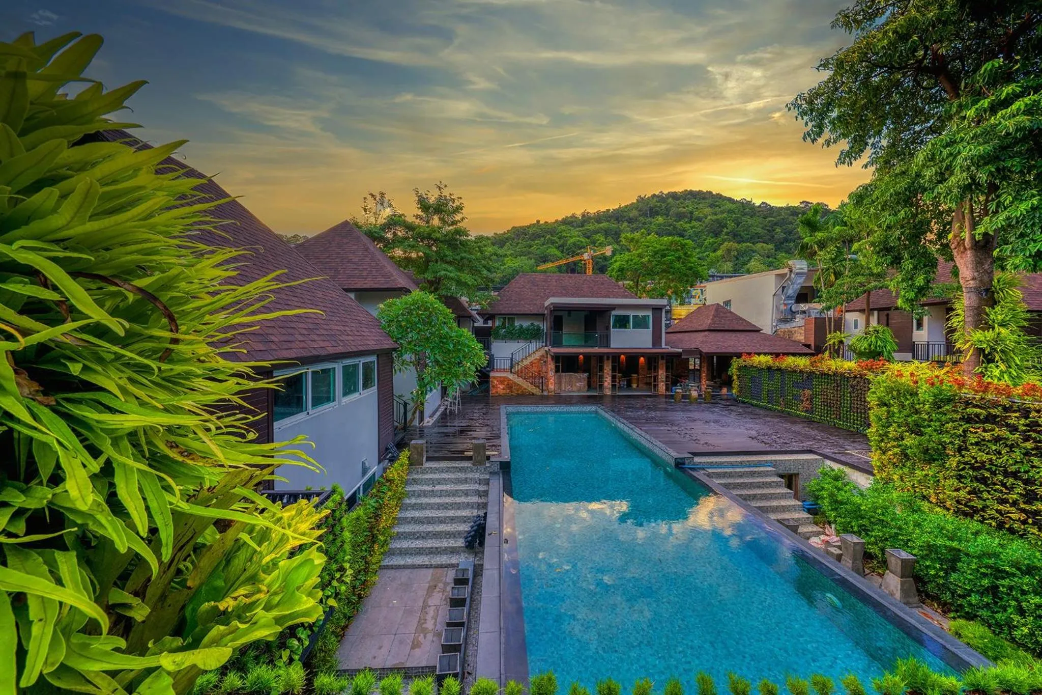 Swimming pool in The Cliff Elegance Resort