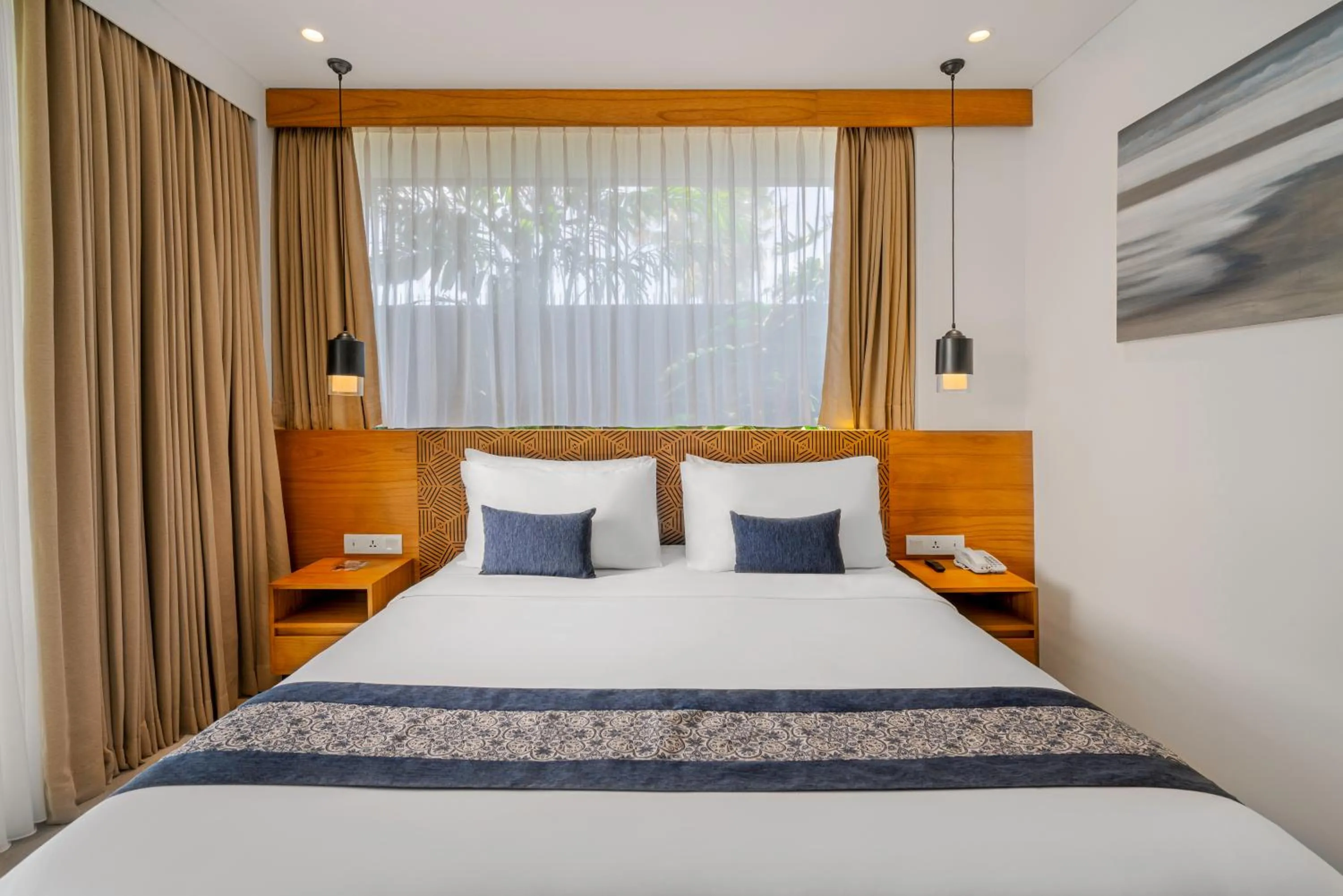 Bedroom, Bed in Citadines Berawa Beach Bali