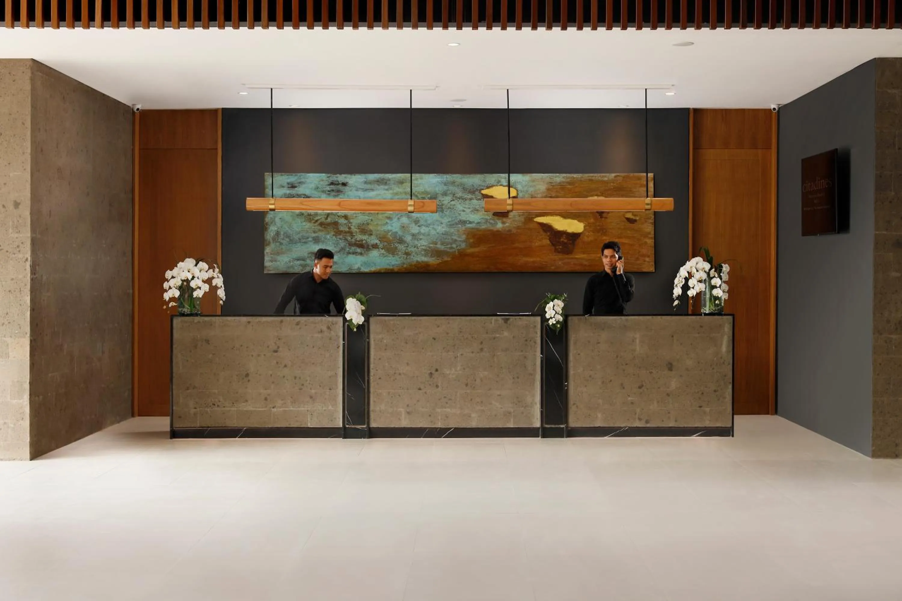 Lobby or reception in Citadines Berawa Beach Bali