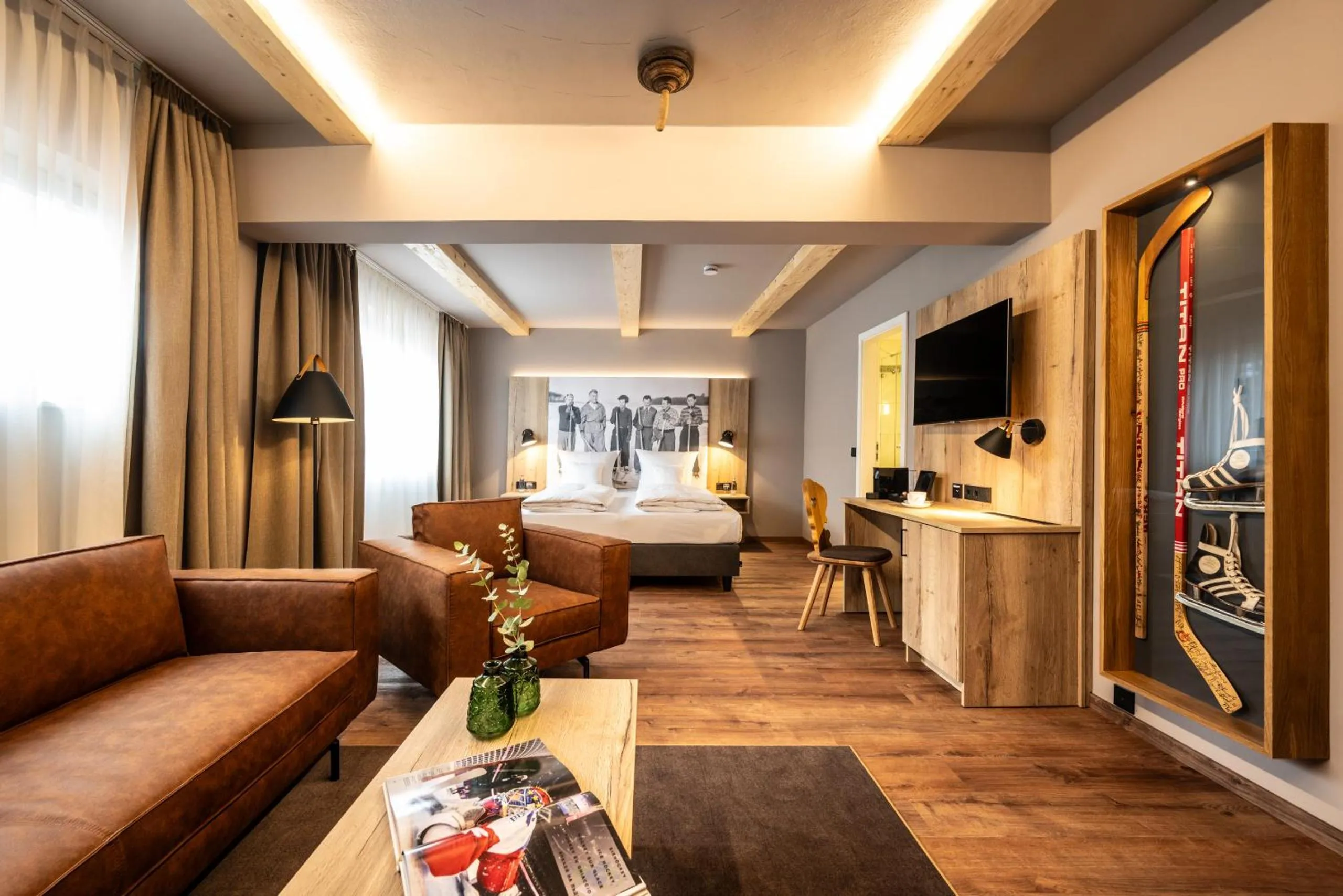 Photo of the whole room, Bed in Hotel HerzogsPark