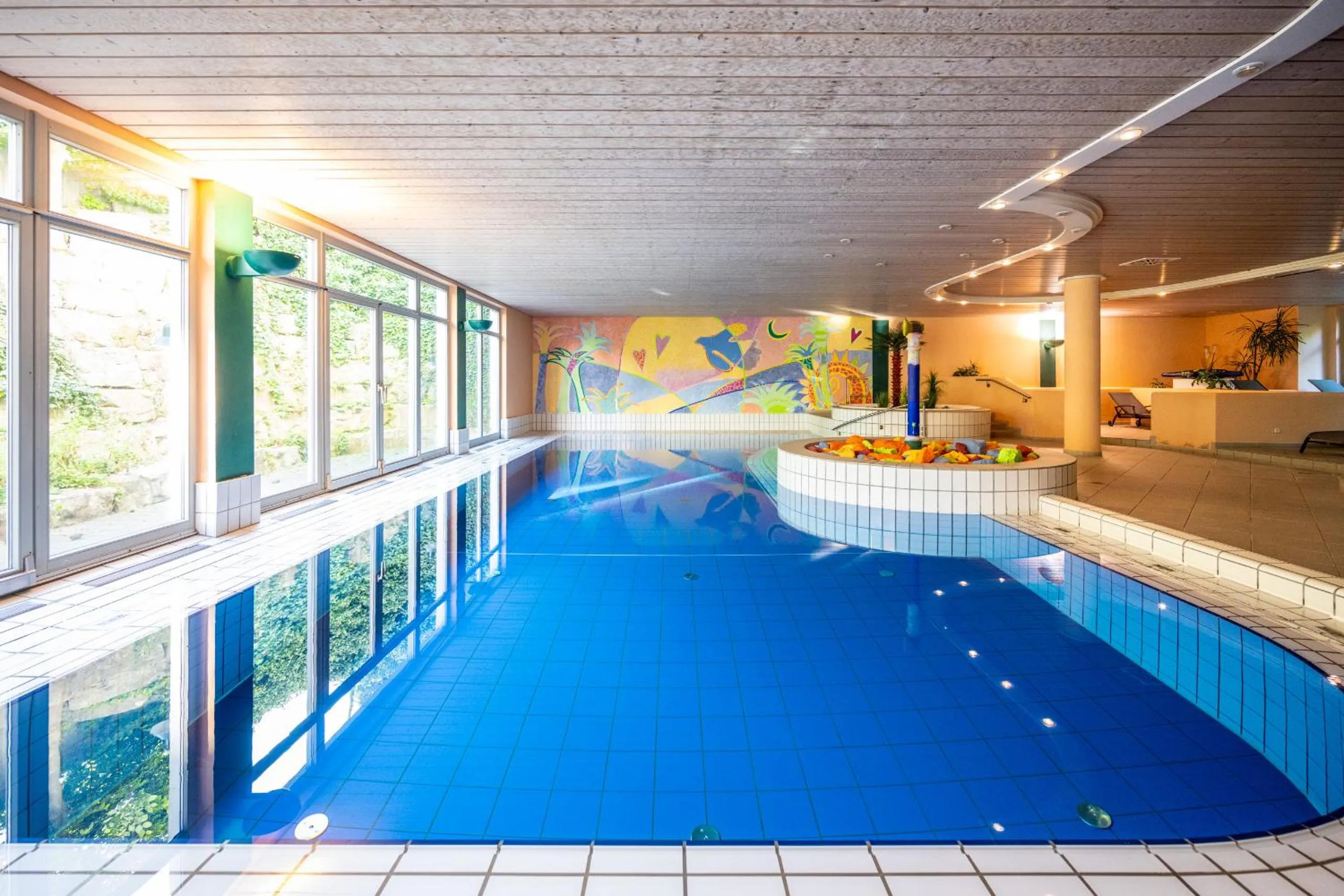 Swimming pool in Hotel HerzogsPark