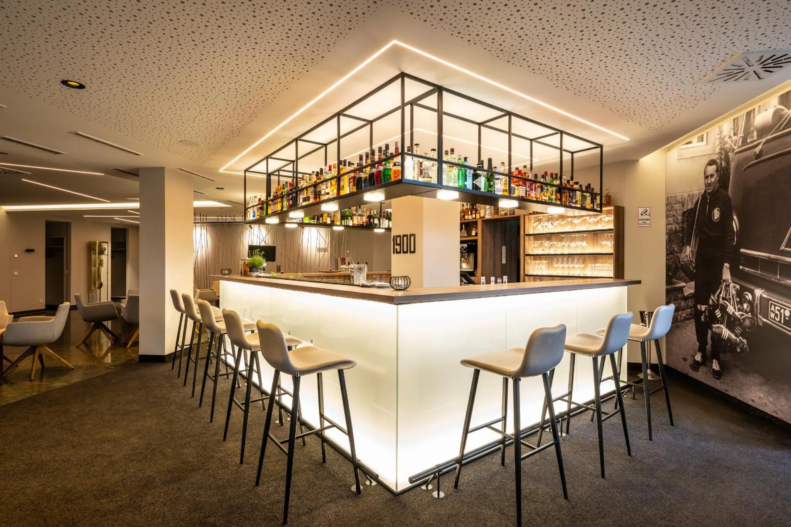 Lounge or bar in Hotel HerzogsPark