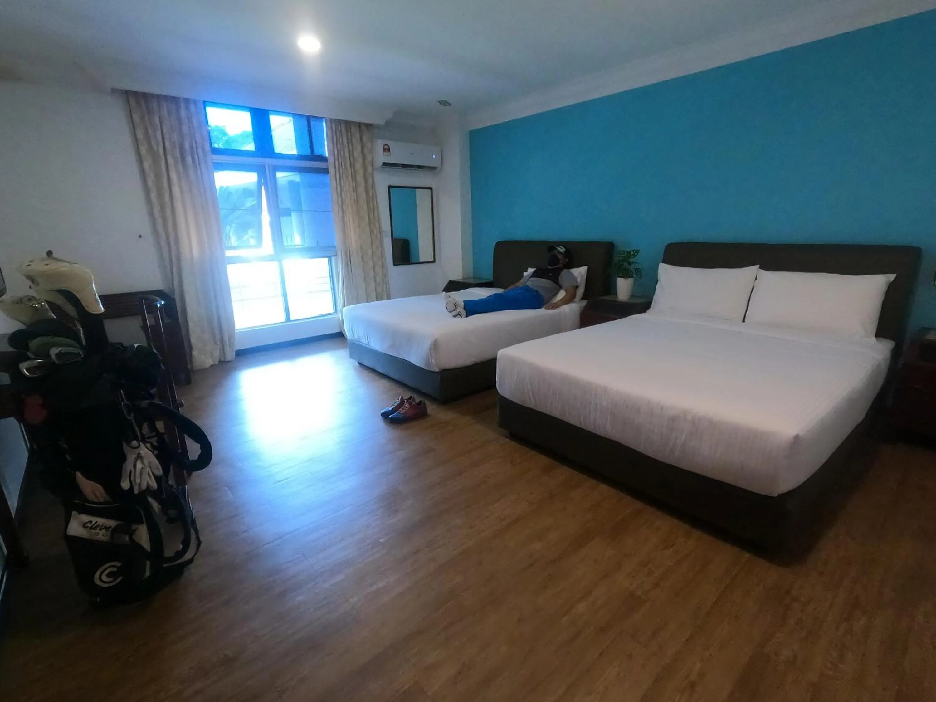 Bed in Bukit Beruntung Resort