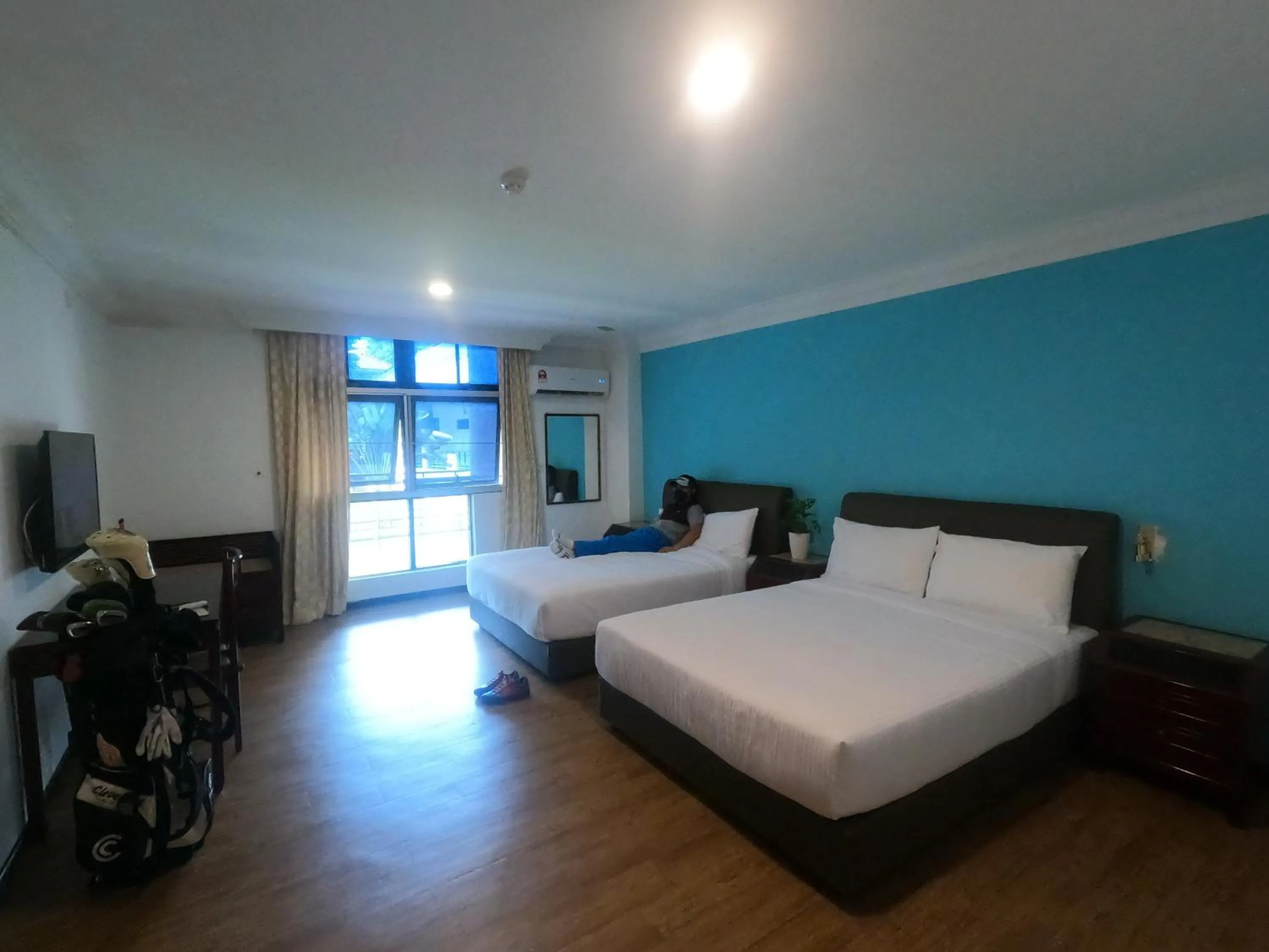 Bed in Bukit Beruntung Resort