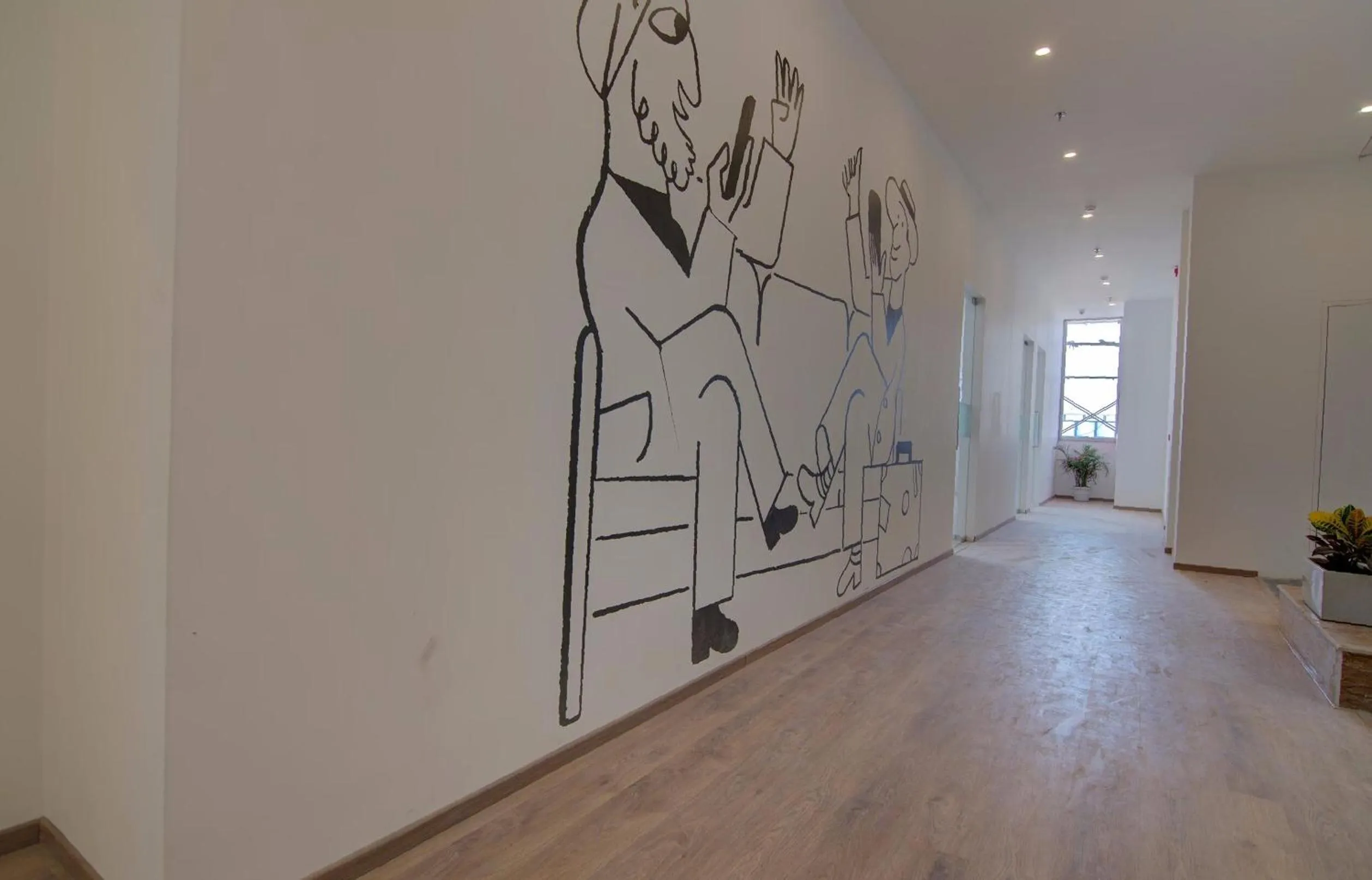 Lobby or reception in Townhouse De Alphabet