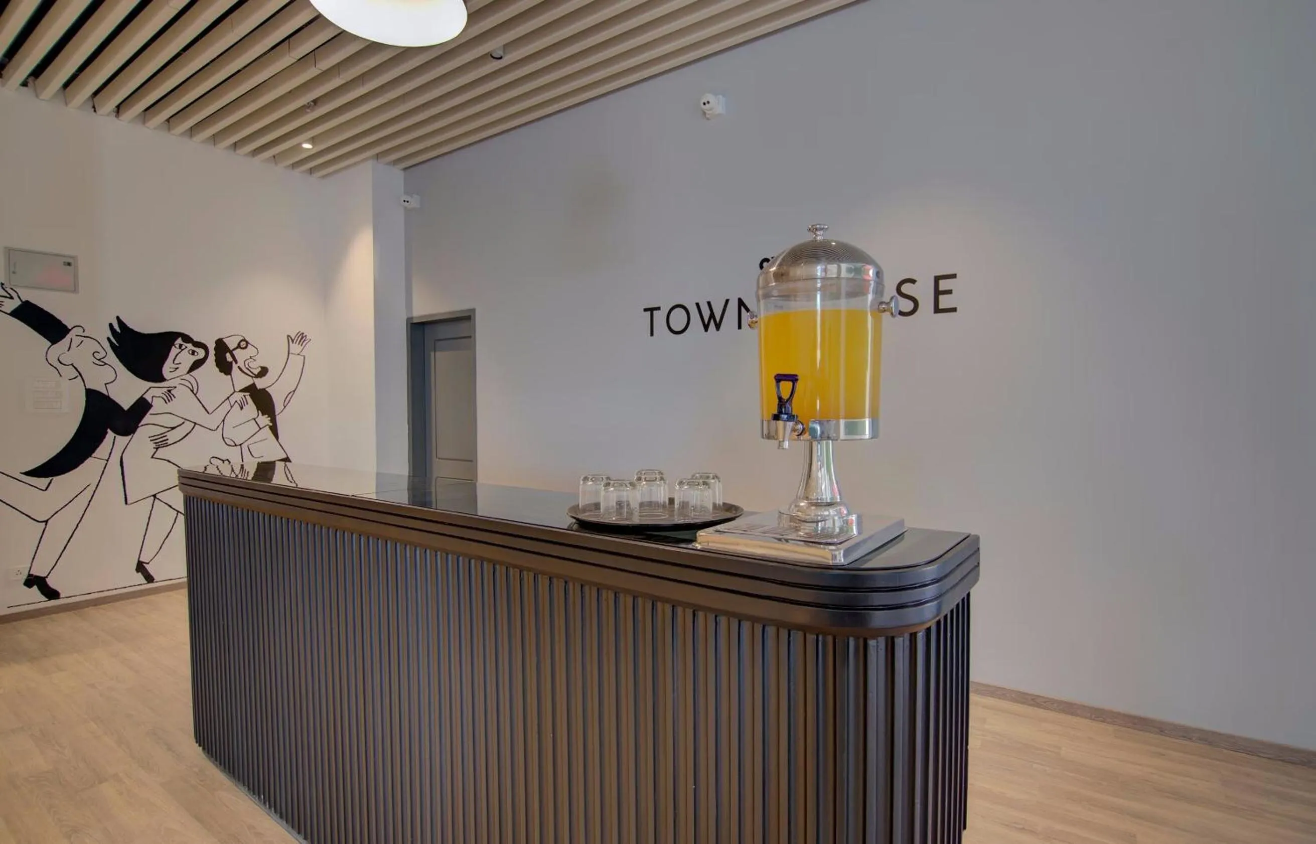 Lobby or reception in Townhouse De Alphabet