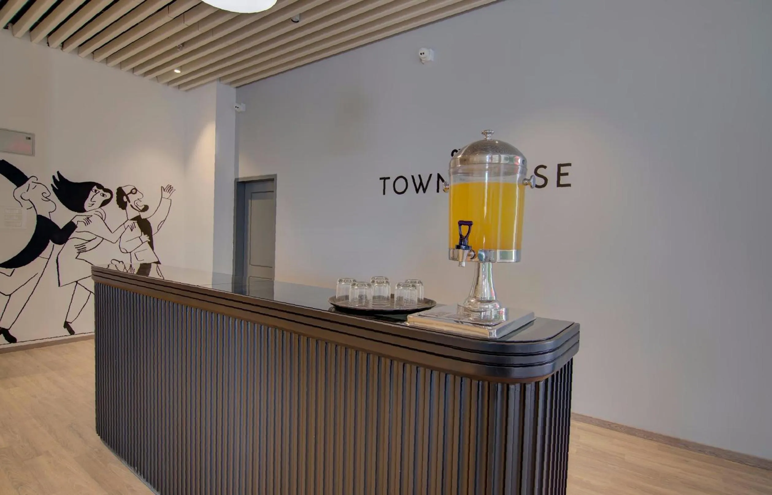 Lobby or reception in Townhouse De Alphabet