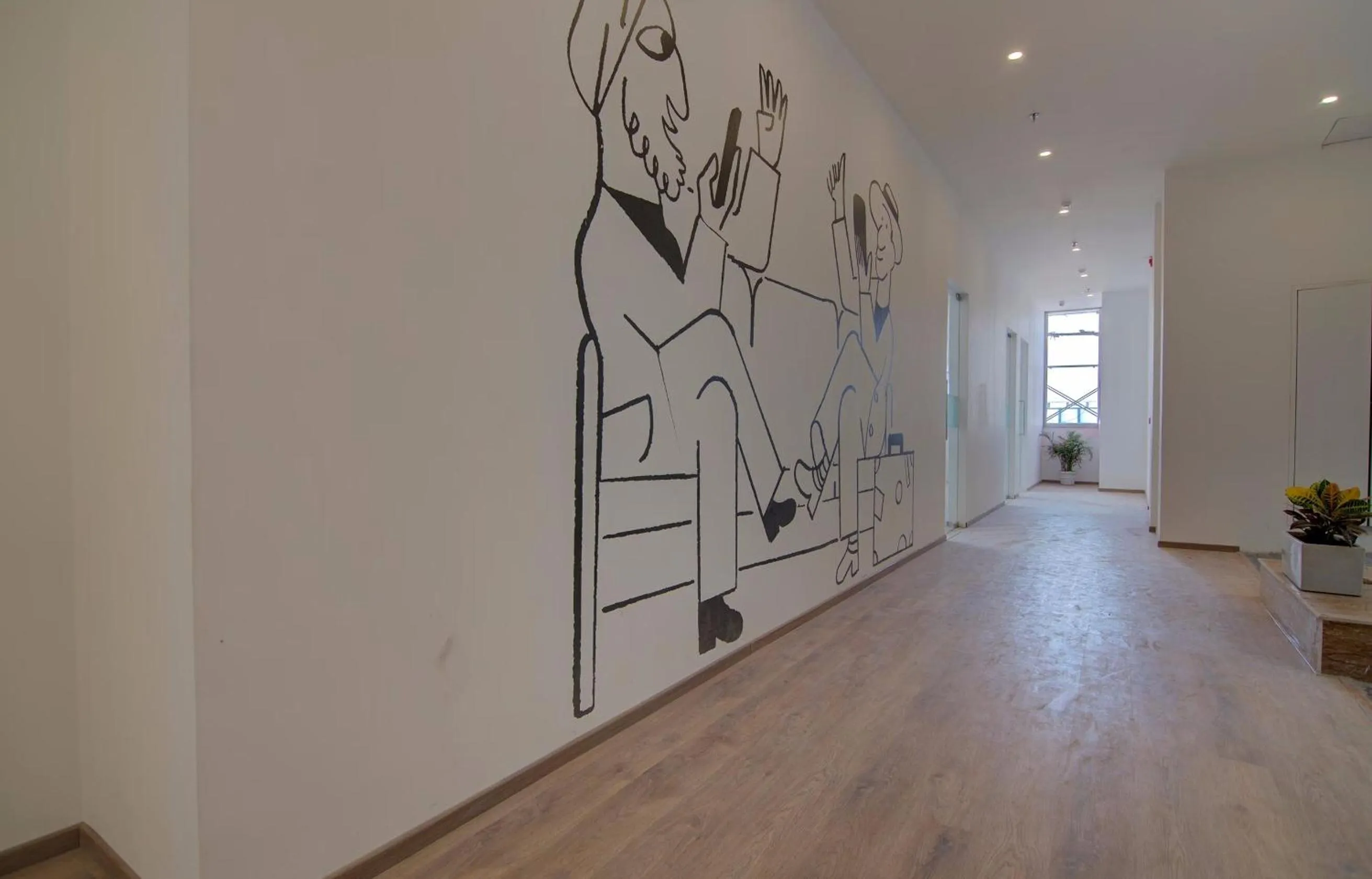 Lobby or reception in Townhouse De Alphabet