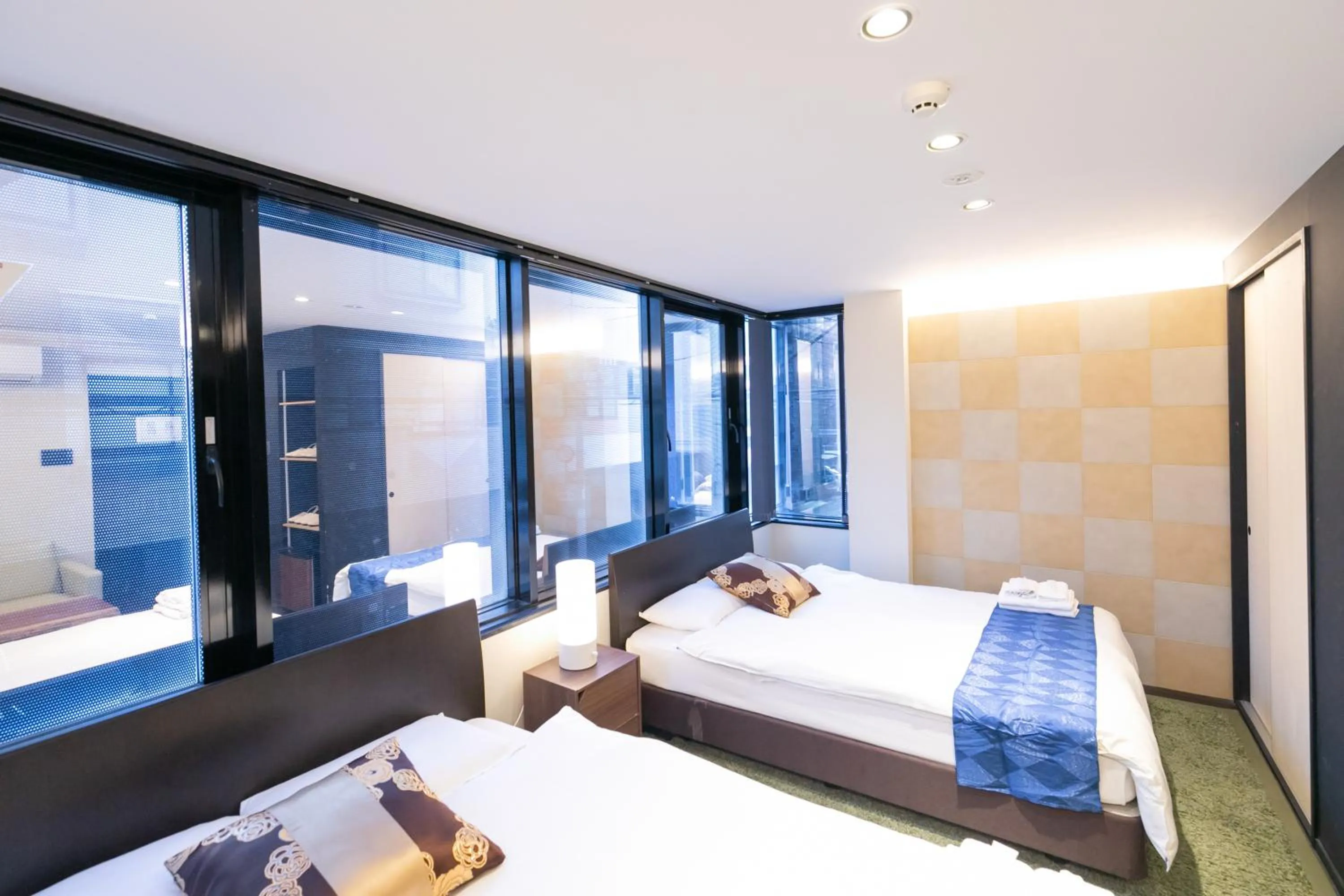 Photo of the whole room, Bed in Noyado Uehonmachi