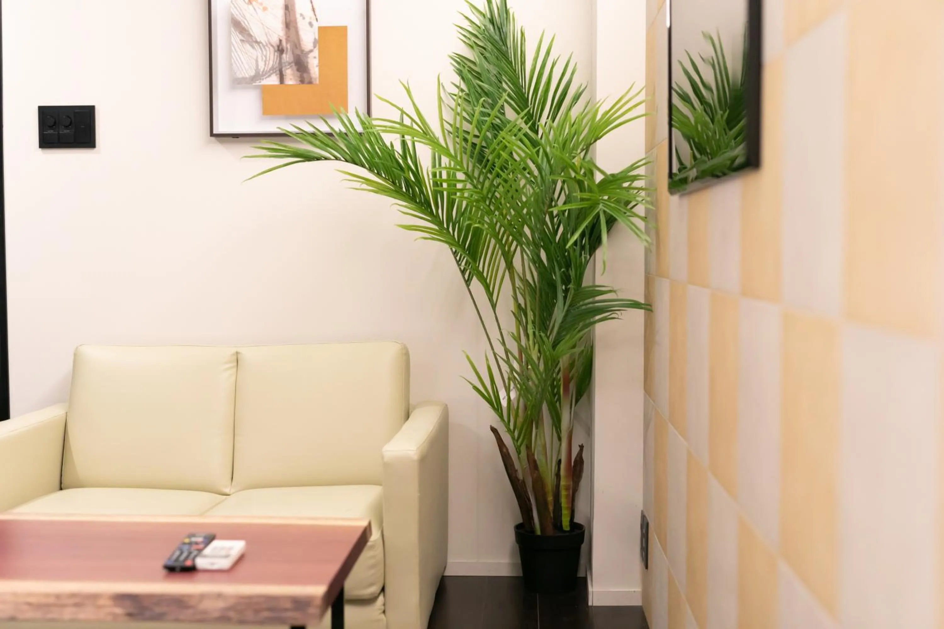 Seating area in Noyado Uehonmachi