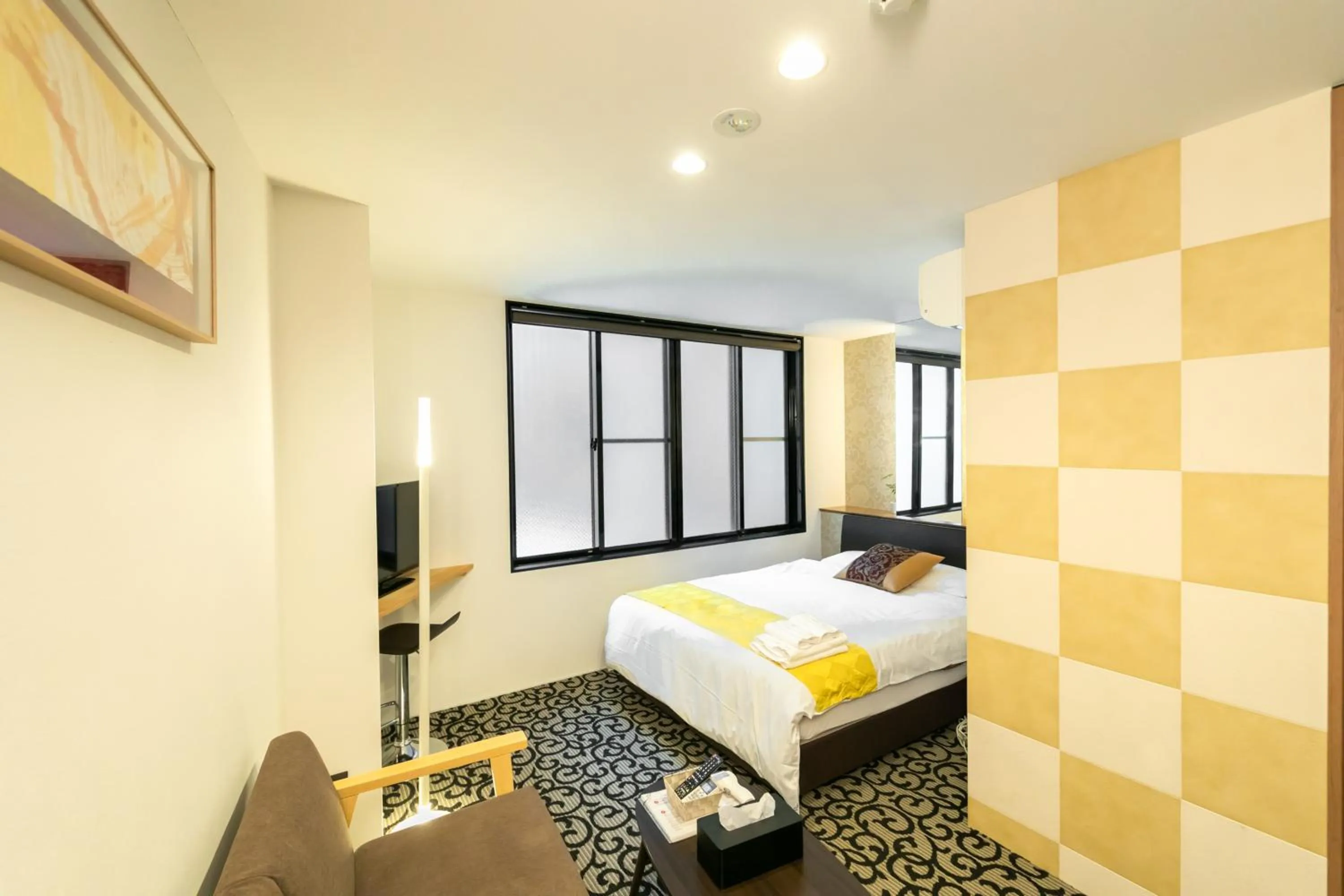 Bed in Noyado Uehonmachi