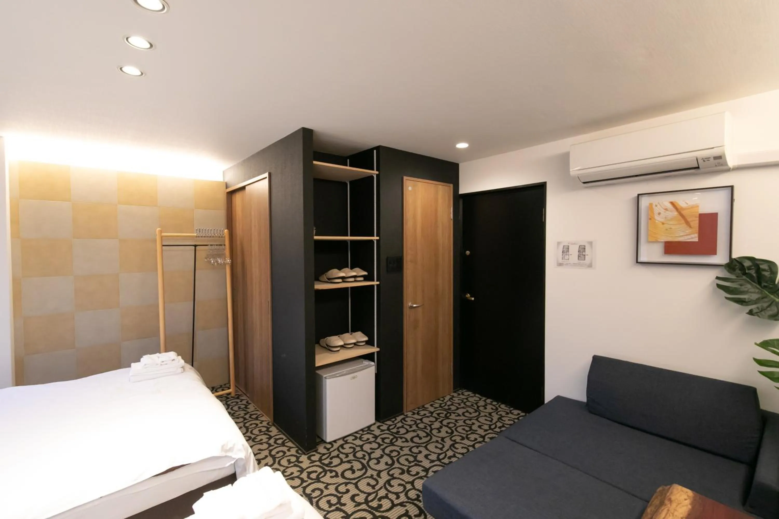 Bed in Noyado Uehonmachi