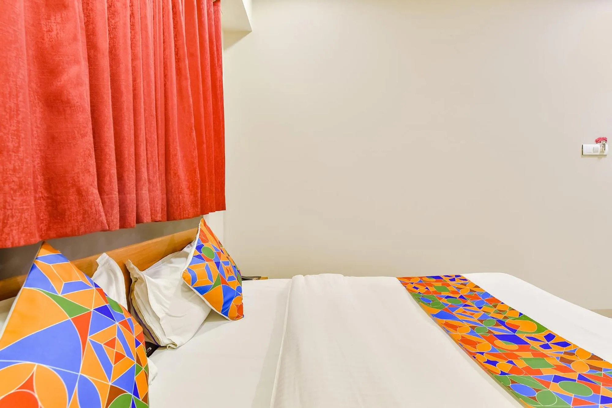 Bed in FabHotel Happinex