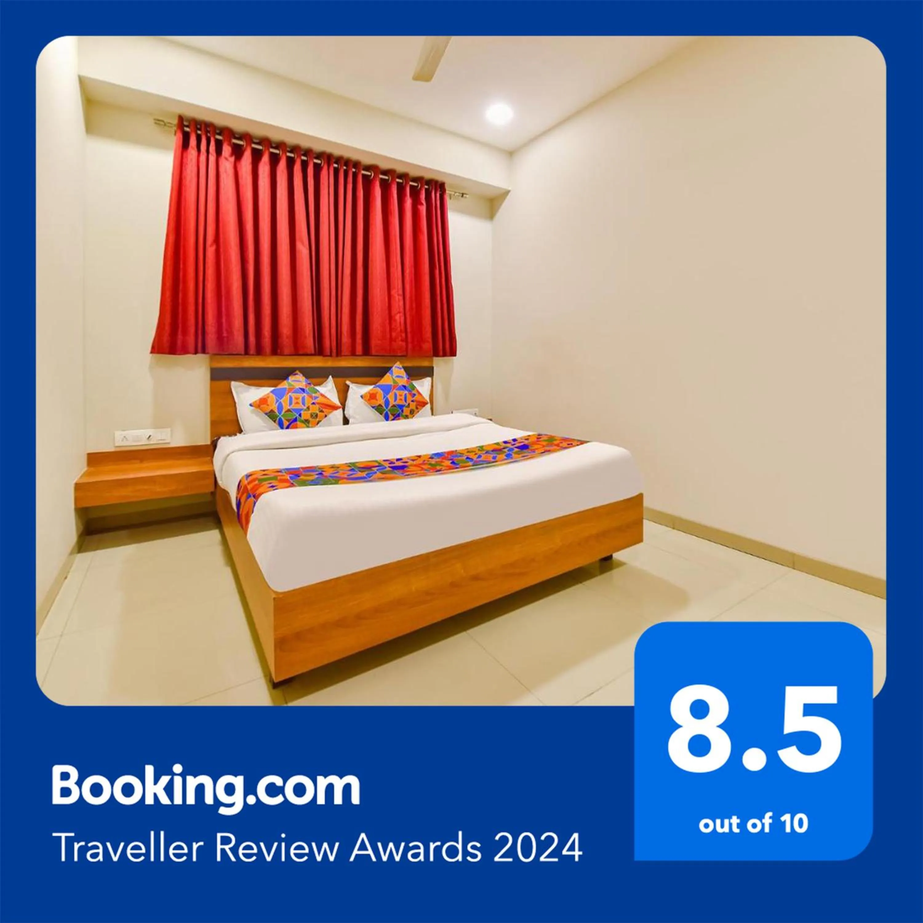 Bed in FabHotel Happinex