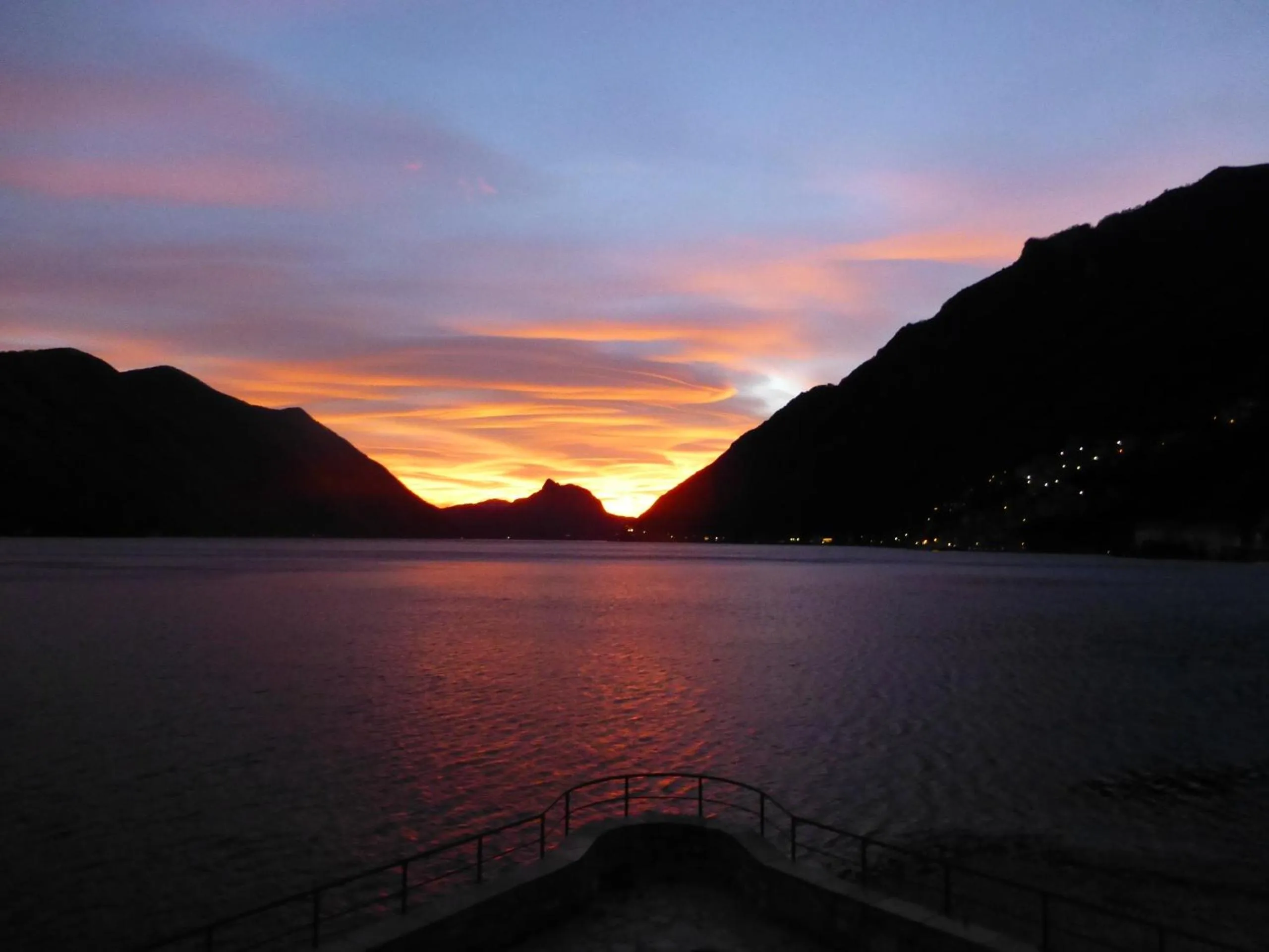 Lake view in Caffè del Viaggiatore