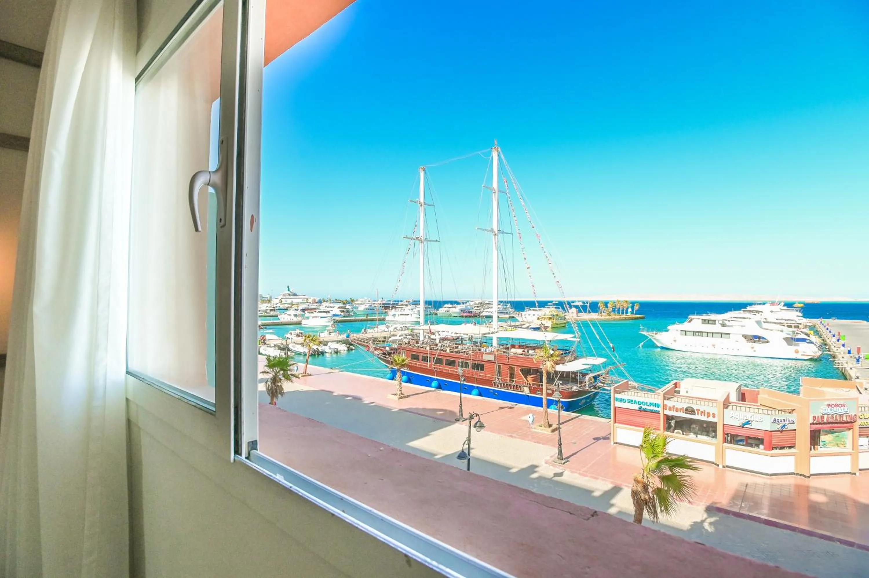 Sea view in The Boutique Hotel Hurghada Marina