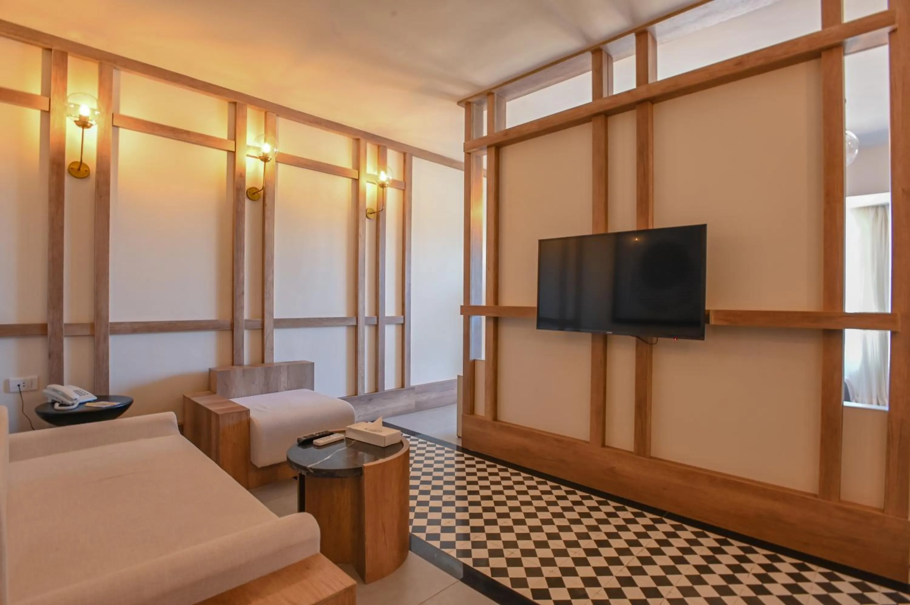 Living room, Bed in The Boutique Hotel Hurghada Marina