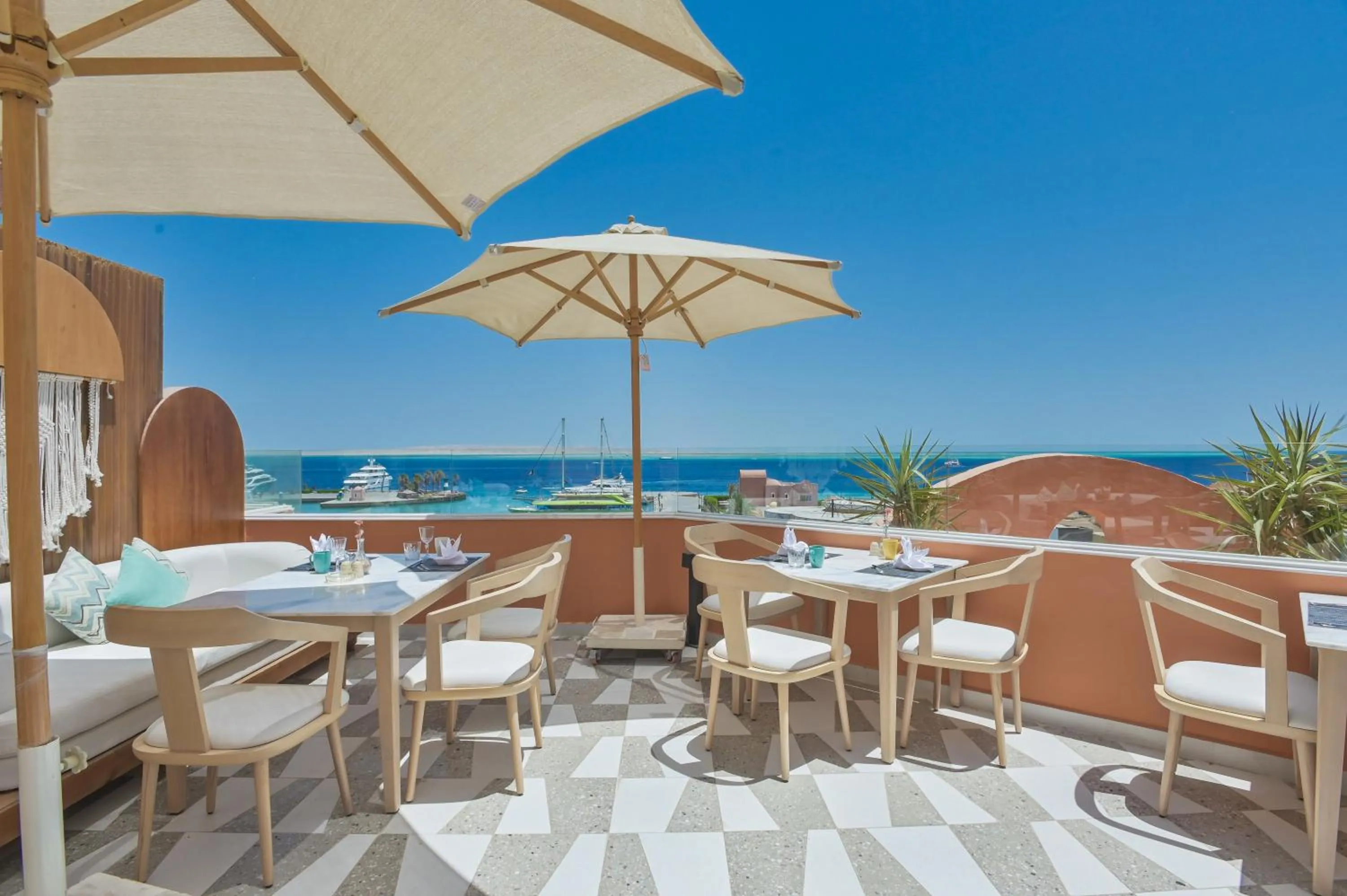 Restaurant/places to eat in The Boutique Hotel Hurghada Marina