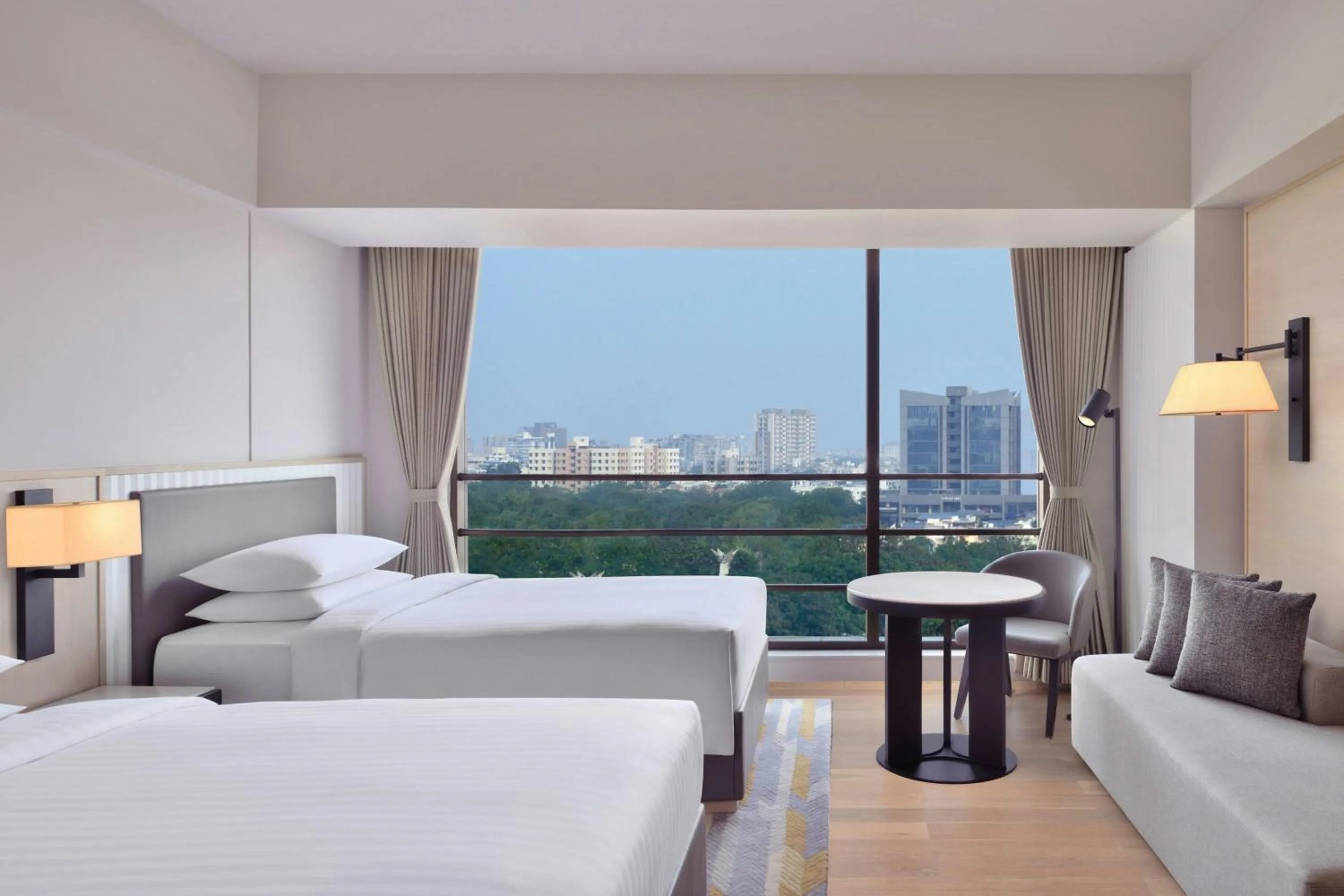 Photo of the whole room in Courtyard by Marriott Ahmedabad Sindhu Bhavan Road