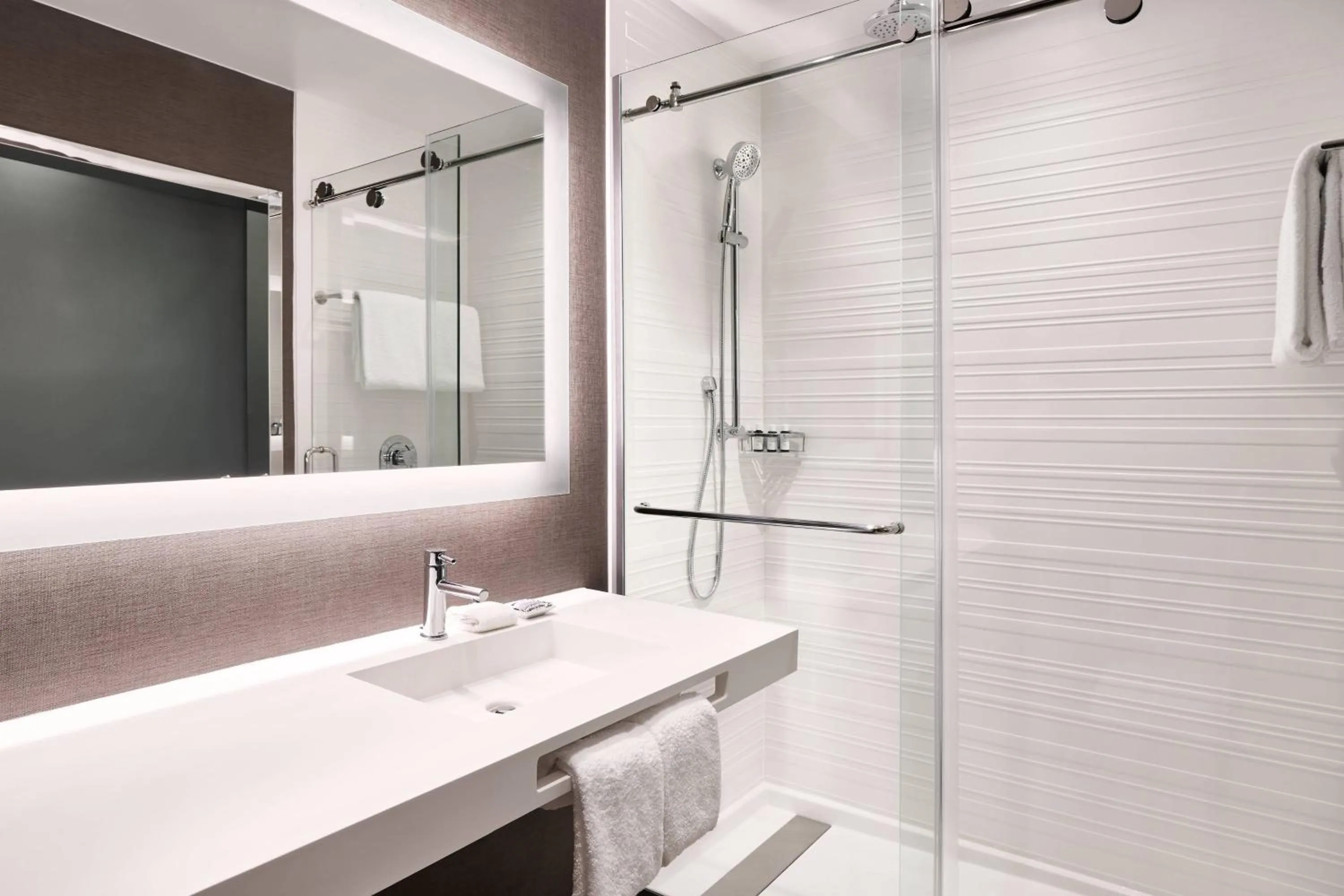 Bathroom in AC Hotel by Marriott Columbus Downtown