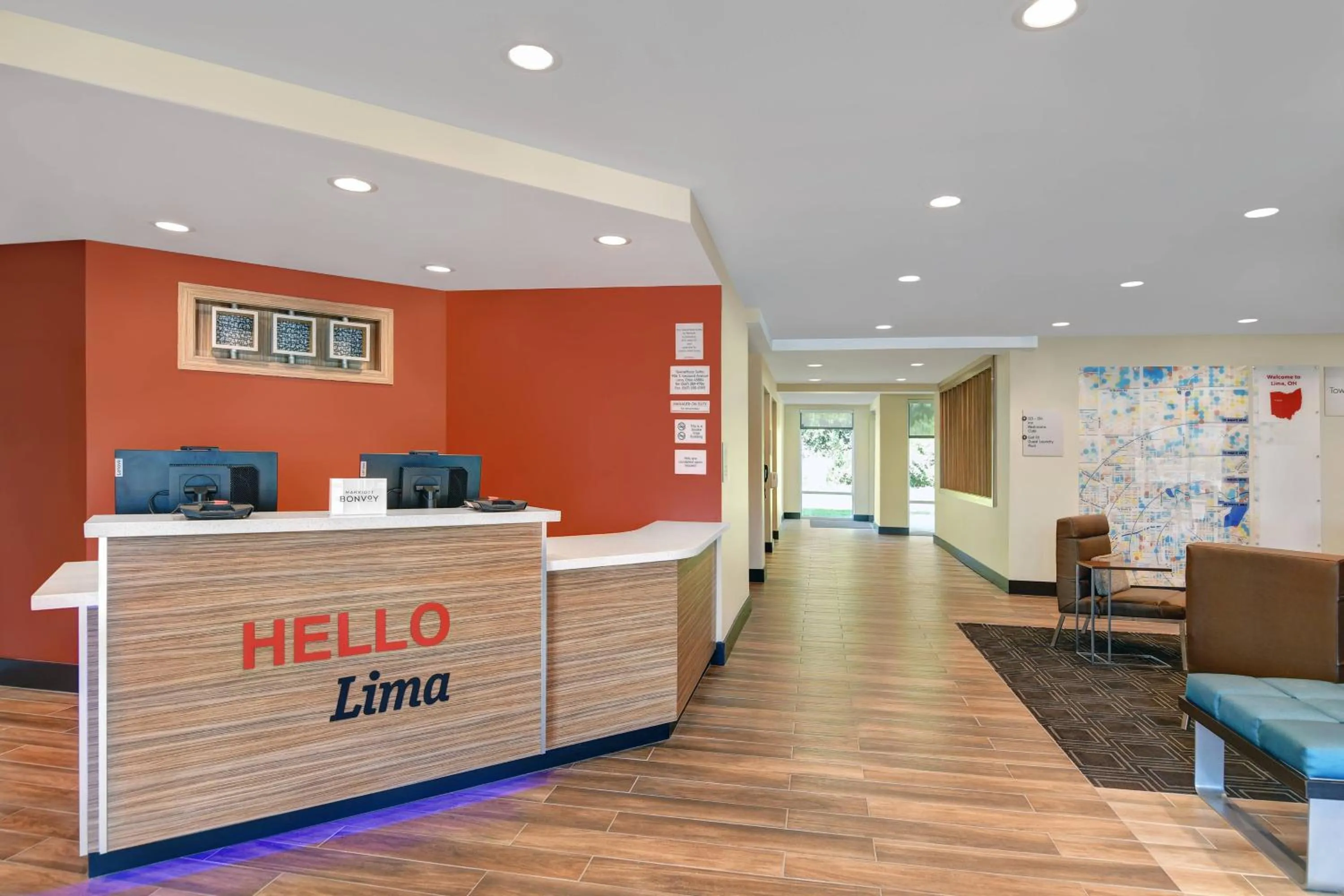 Lobby or reception in TownePlace Suites By Marriott Lima