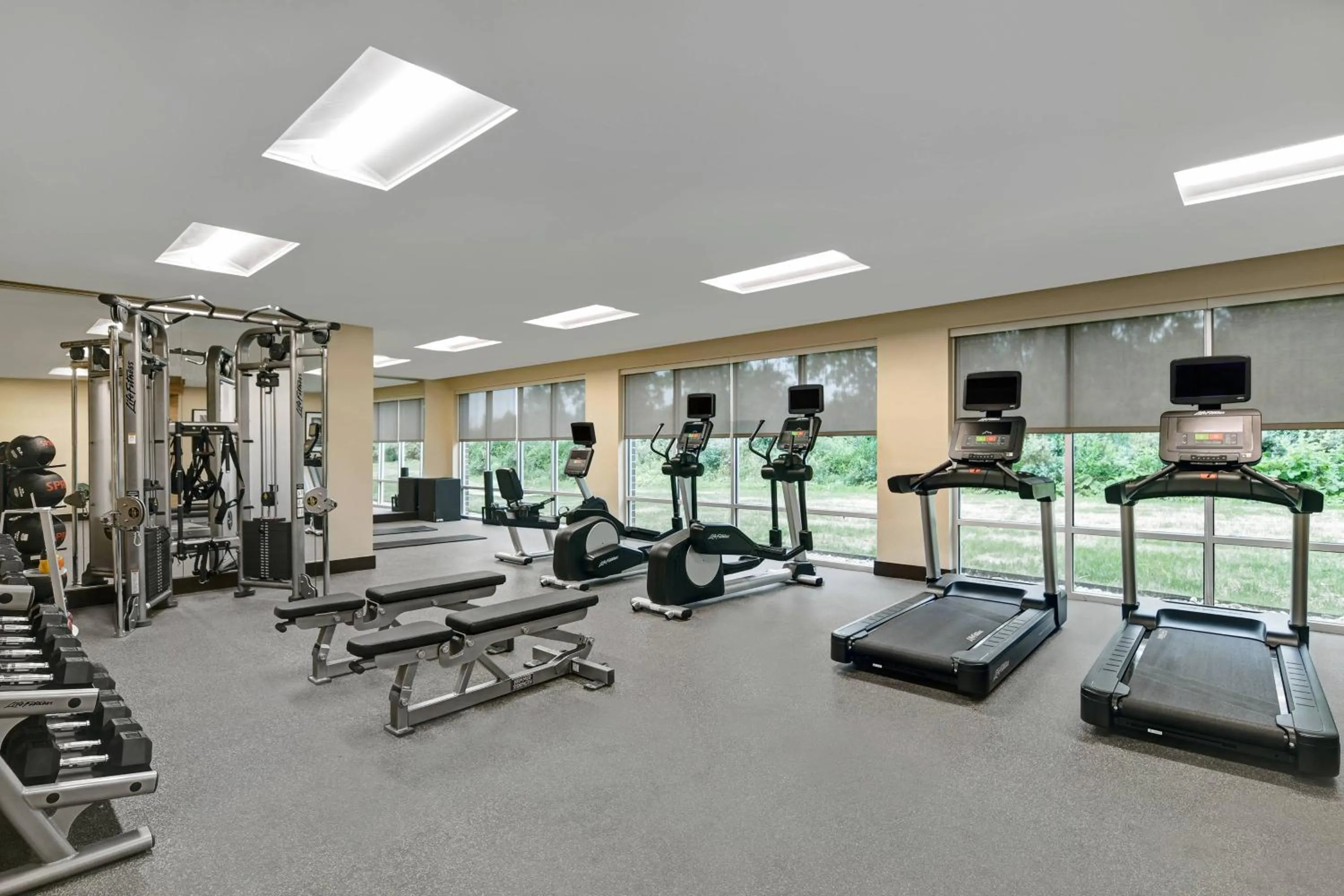 Fitness centre/facilities in TownePlace Suites By Marriott Lima