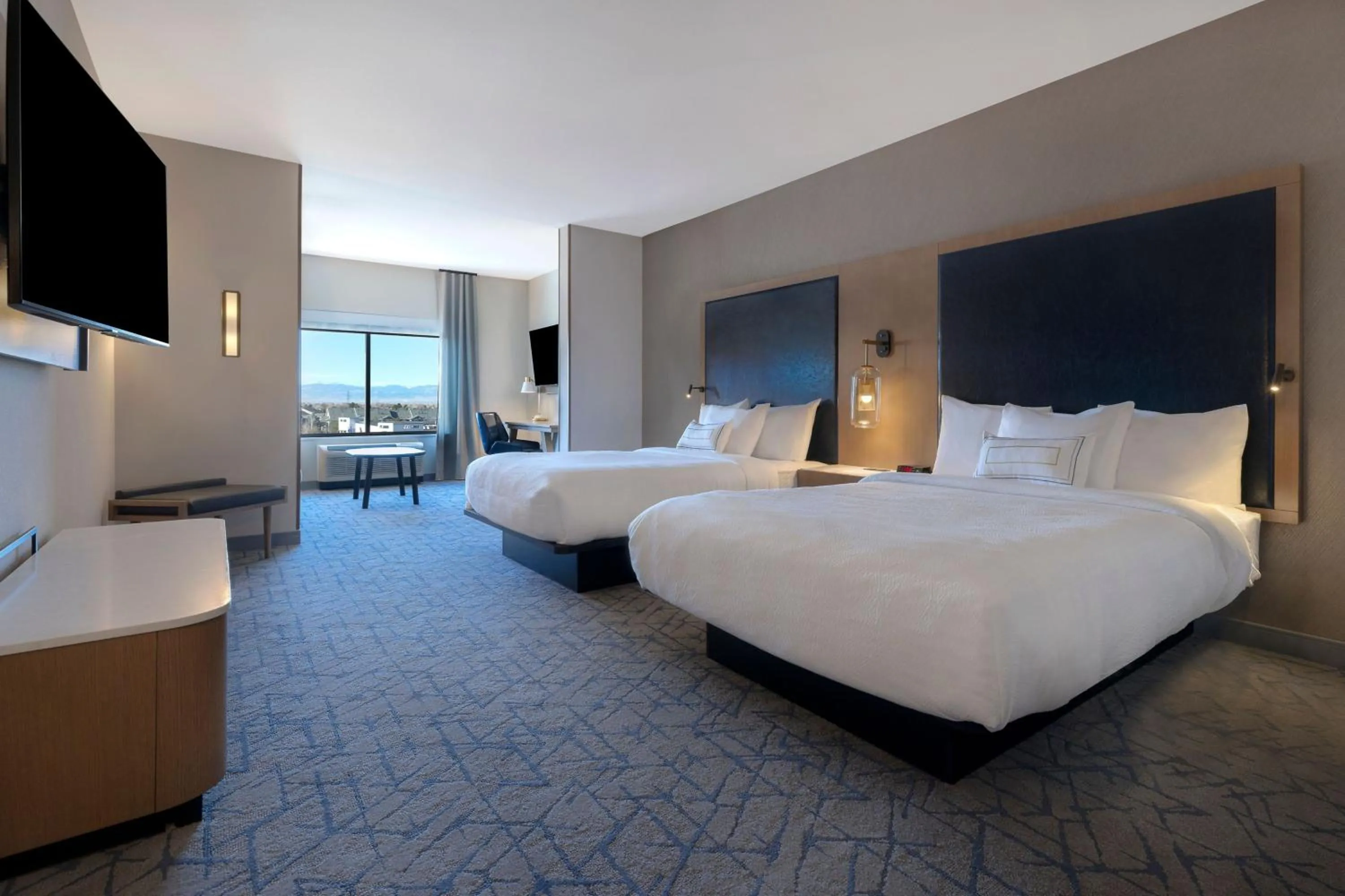 Photo of the whole room, Bed in Fairfield by Marriott Inn & Suites Denver Airport at Gateway Park