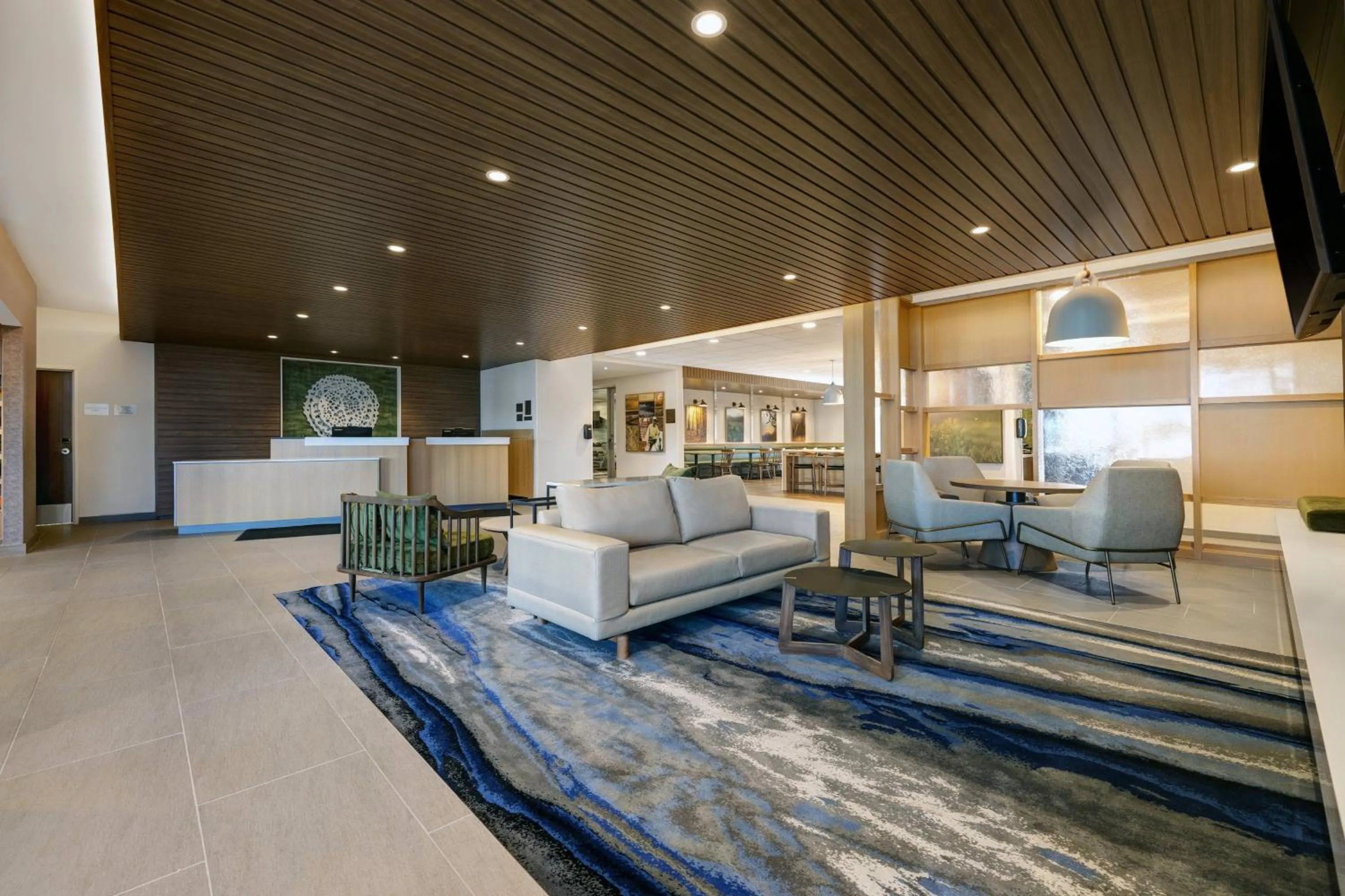 Lobby or reception in Fairfield by Marriott Inn & Suites Denver Airport at Gateway Park