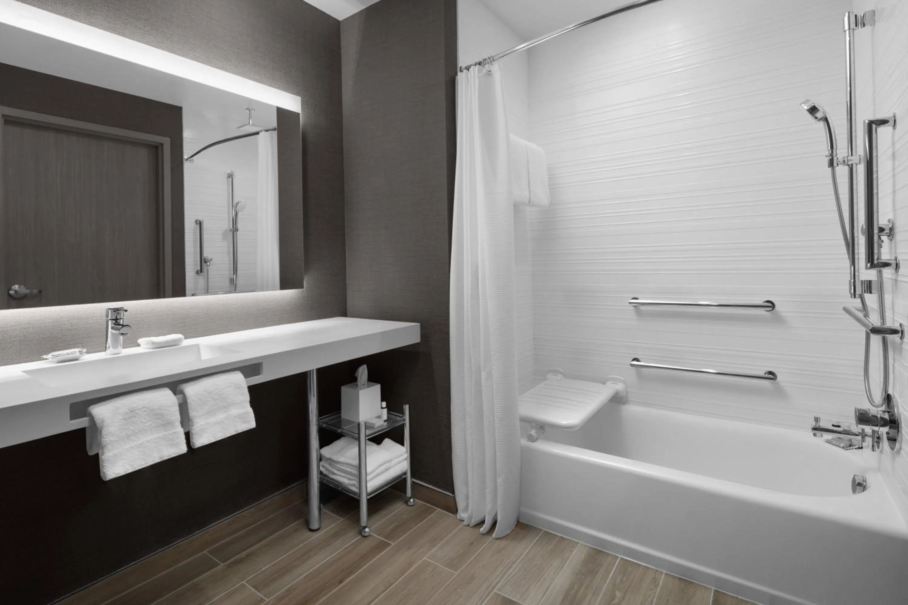 Bathroom in AC Hotel by Marriott Miami Dadeland