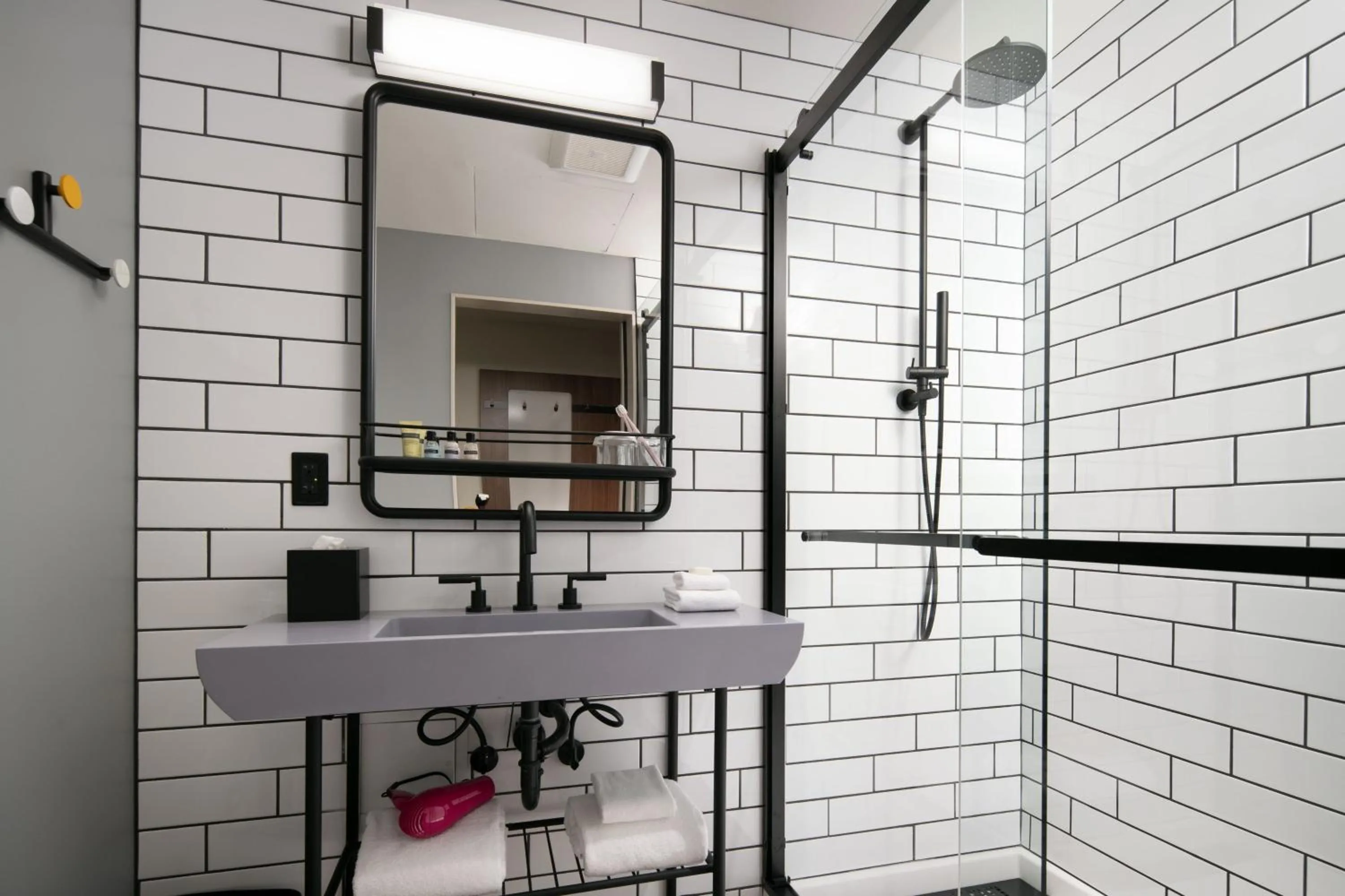 Bathroom in Moxy Oakland Uptown