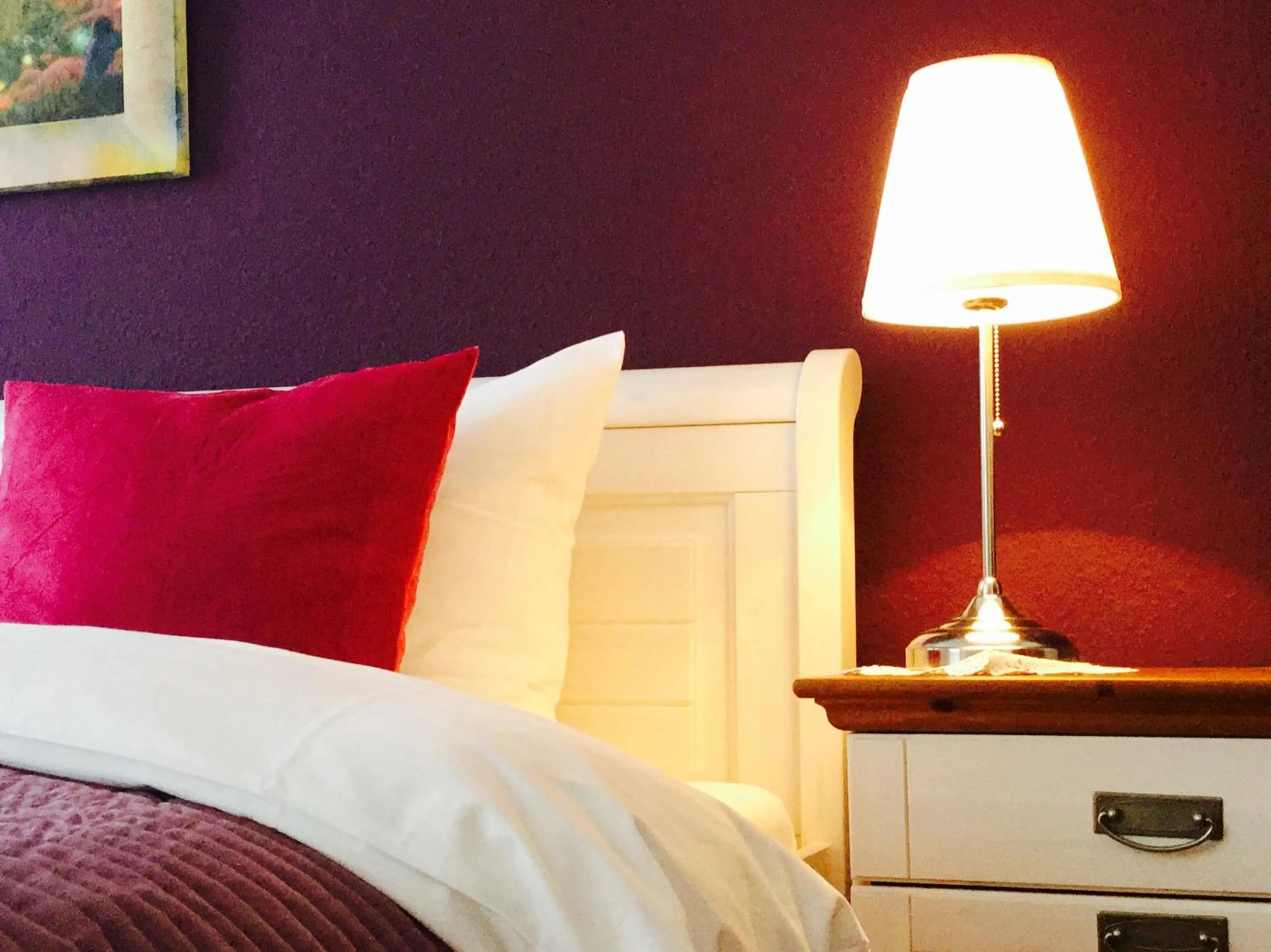 Bed in Hotel Hölscher