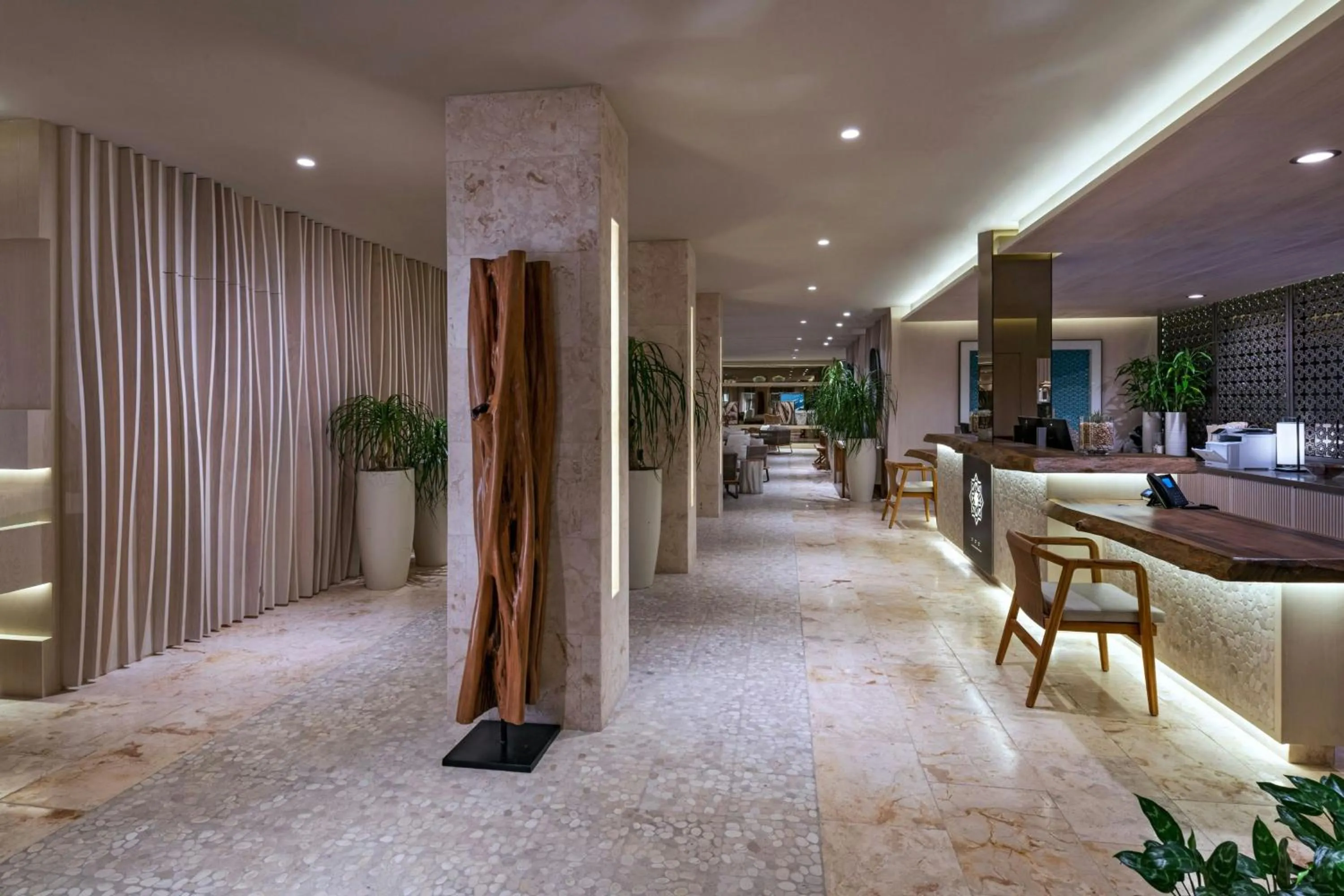 Lobby or reception in Alaia Belize, Autograph Collection