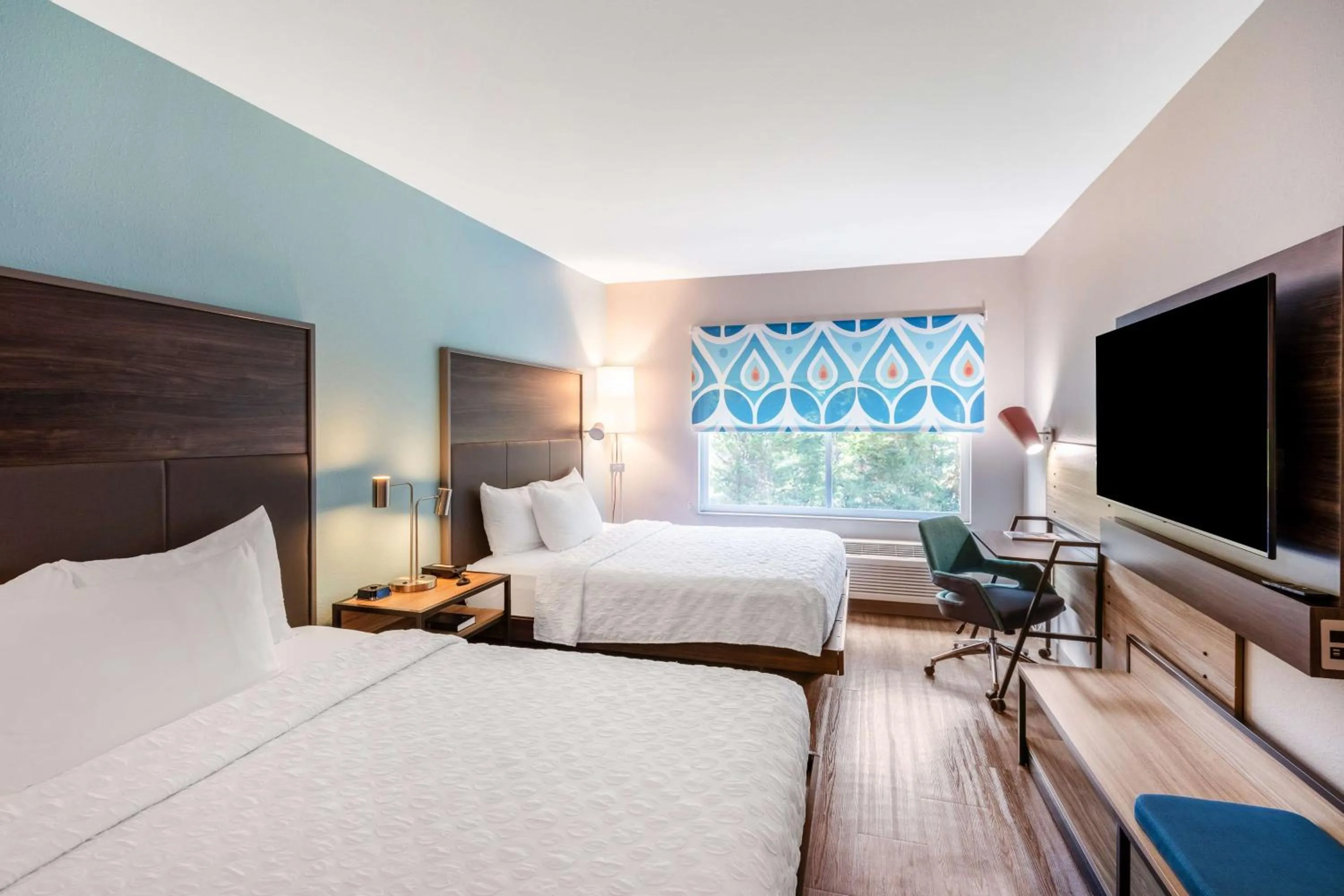 Bed in Tru by Hilton Asheville Blue Ridge Parkway