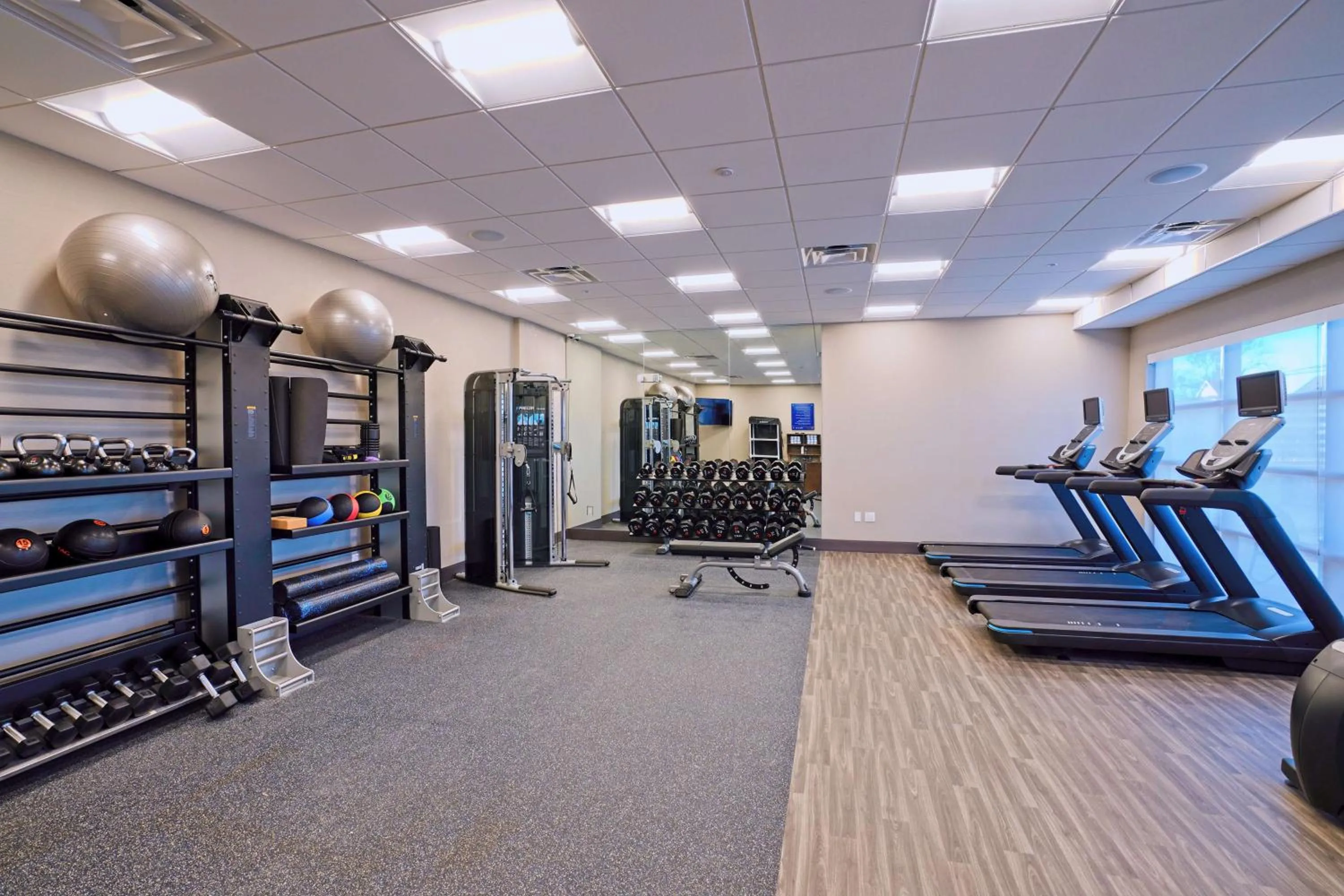 Fitness centre/facilities in Hampton Inn & Suites Lubbock University, Tx