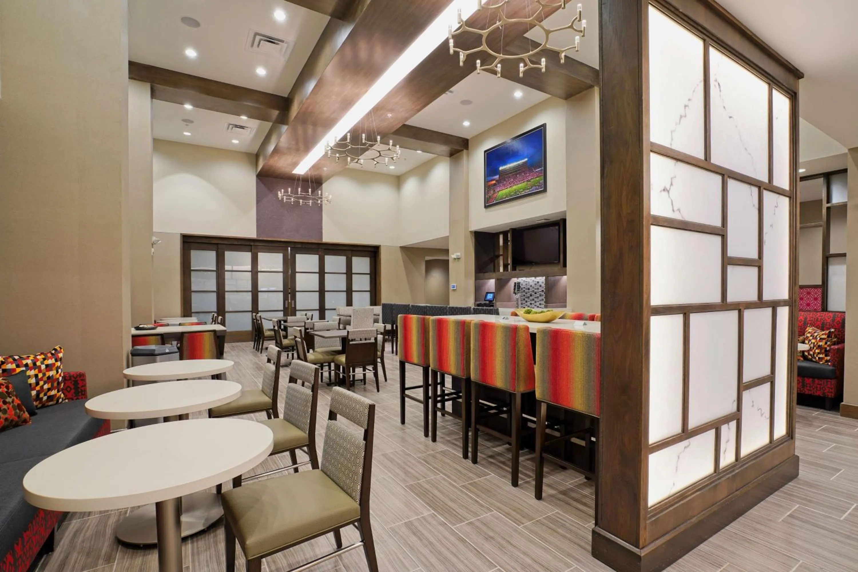 Lobby or reception in Hampton Inn & Suites Lubbock University, Tx